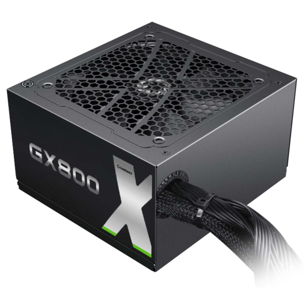 Fonte ATX 800w Real GX800 BK Preto 80 Plus Gold Gamemax 001000082