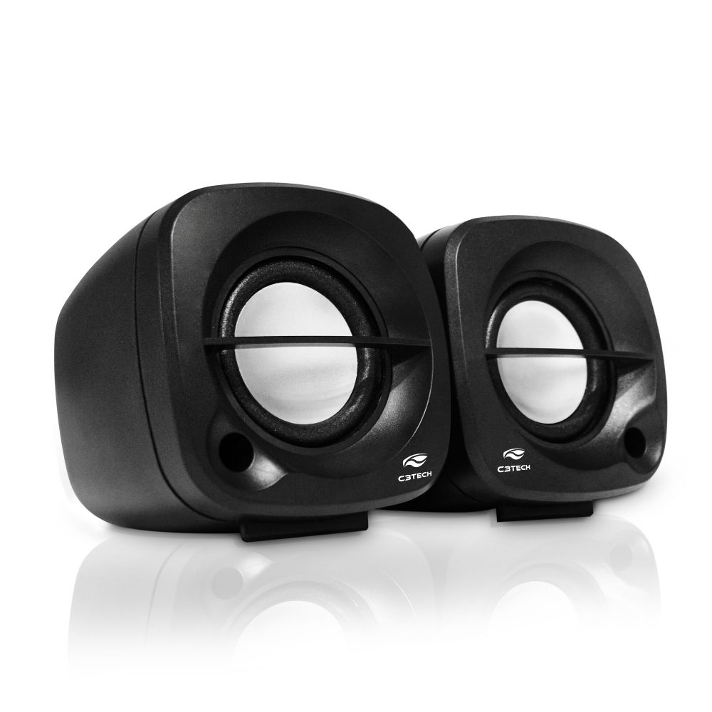 Caixa de Som USB 2.0 3W Preto C3Tech SP-303BK
