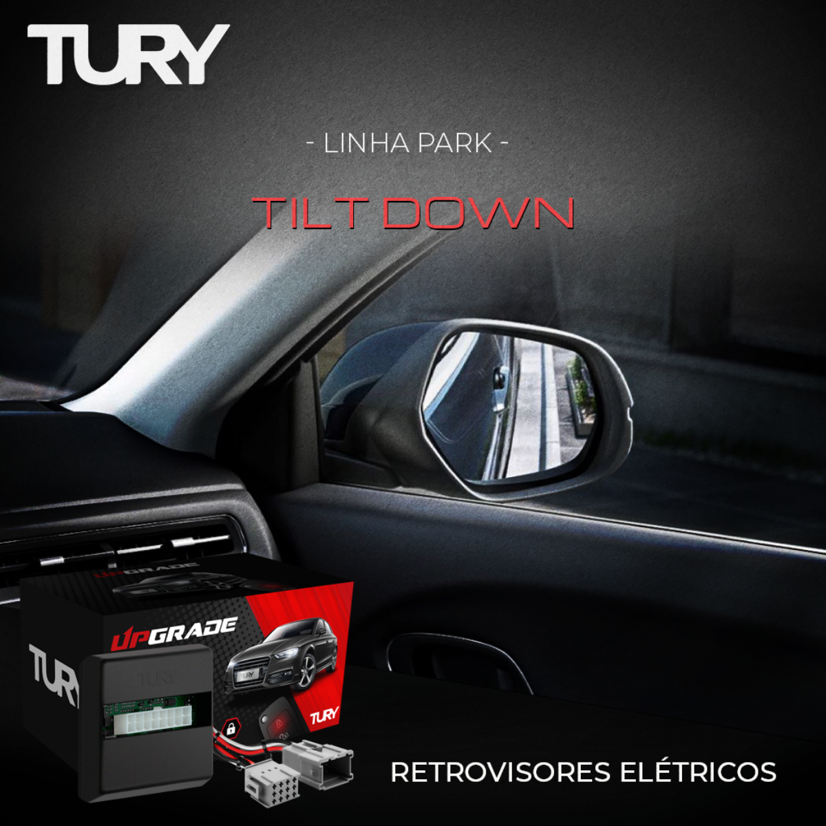 COMP Módulo de Subida de Vidro Creta + módulo Tilt Down Tury