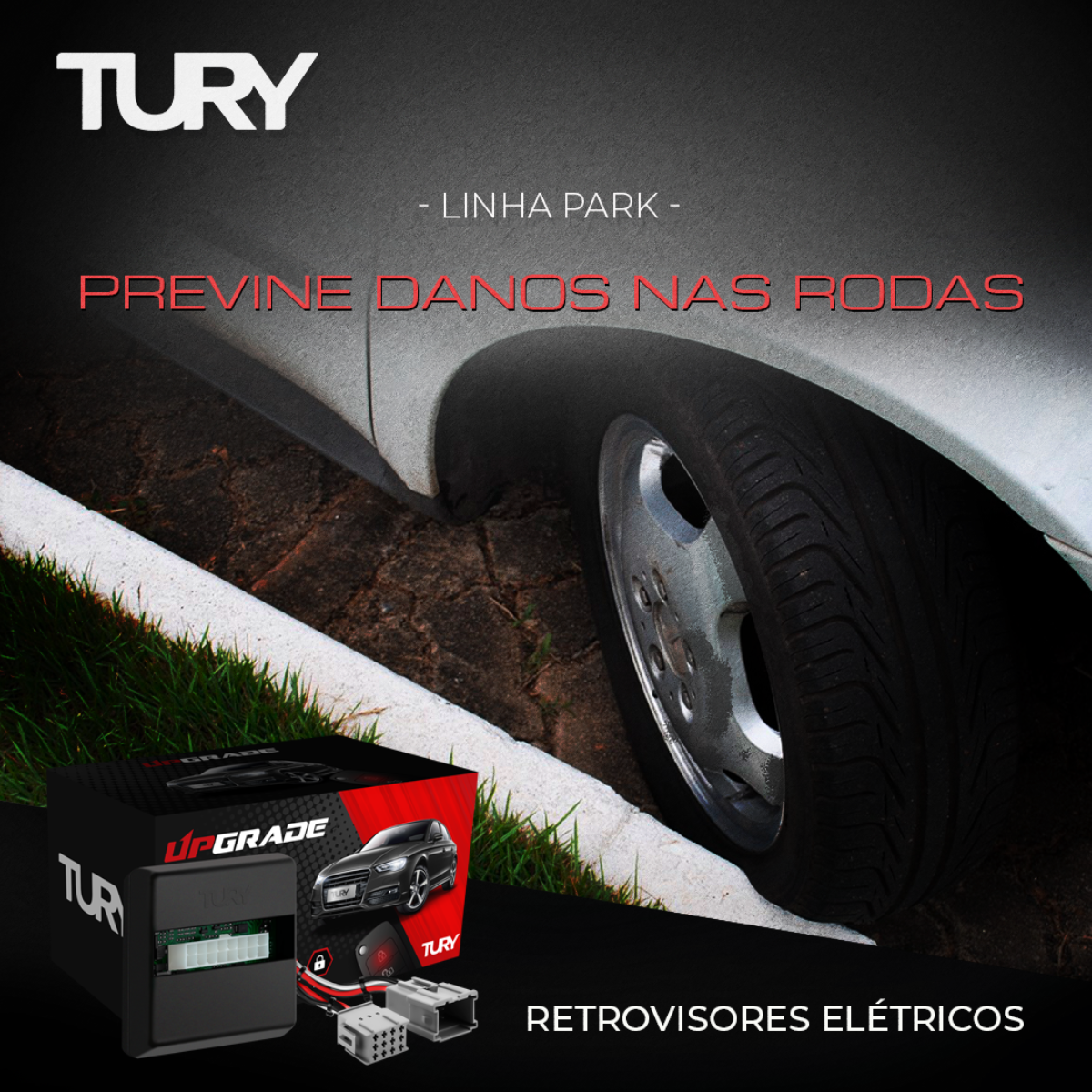 COMP Módulo de Subida de Vidro Creta + módulo Tilt Down Tury