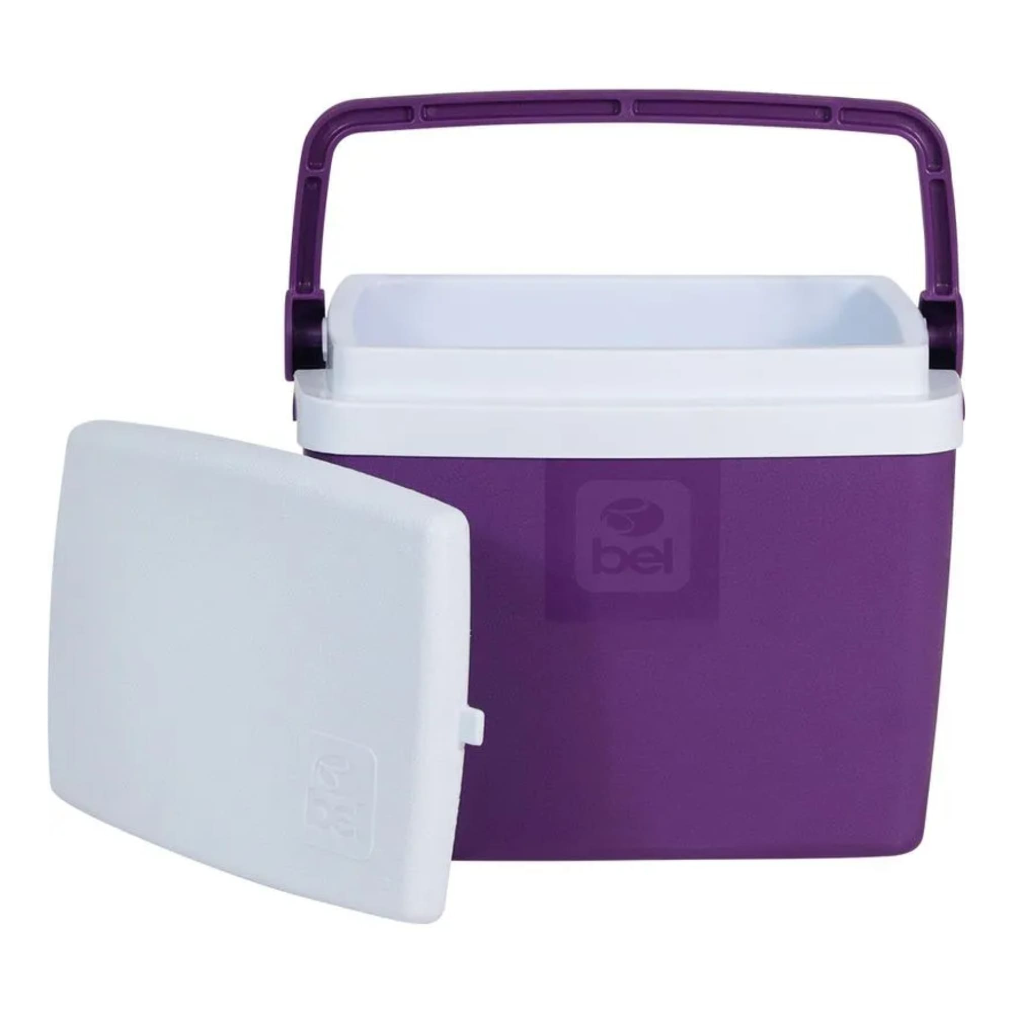 Caixa Térmica 6 Litros Com Capacidade para 8 latinhas de 350ml - Bel Cor:Açaí
