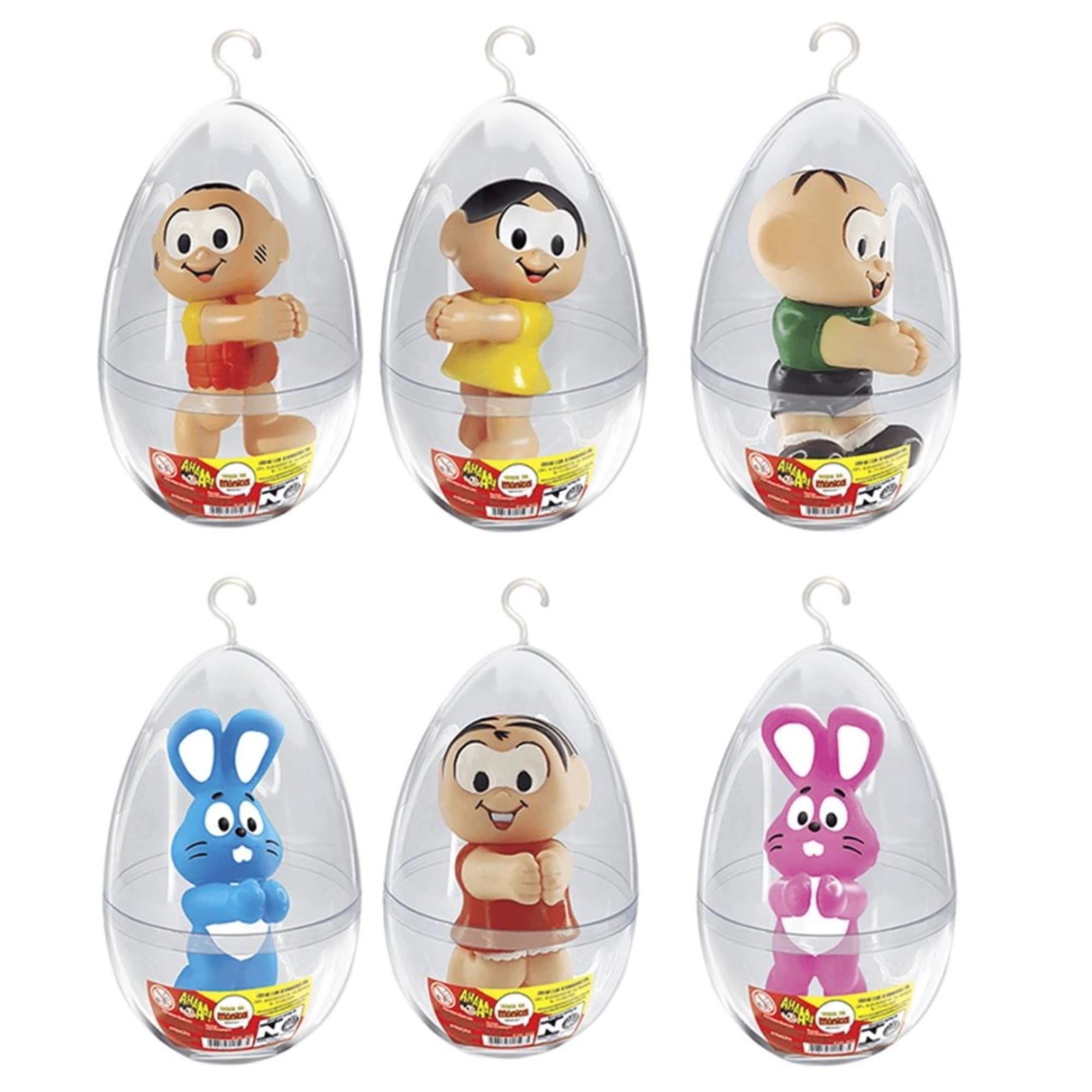 Brinquedo Infantil Boneca Agarradinhos Ovo Pequeno Turma da Monica Idade Recomendada +4 Anos Produto Líder 597