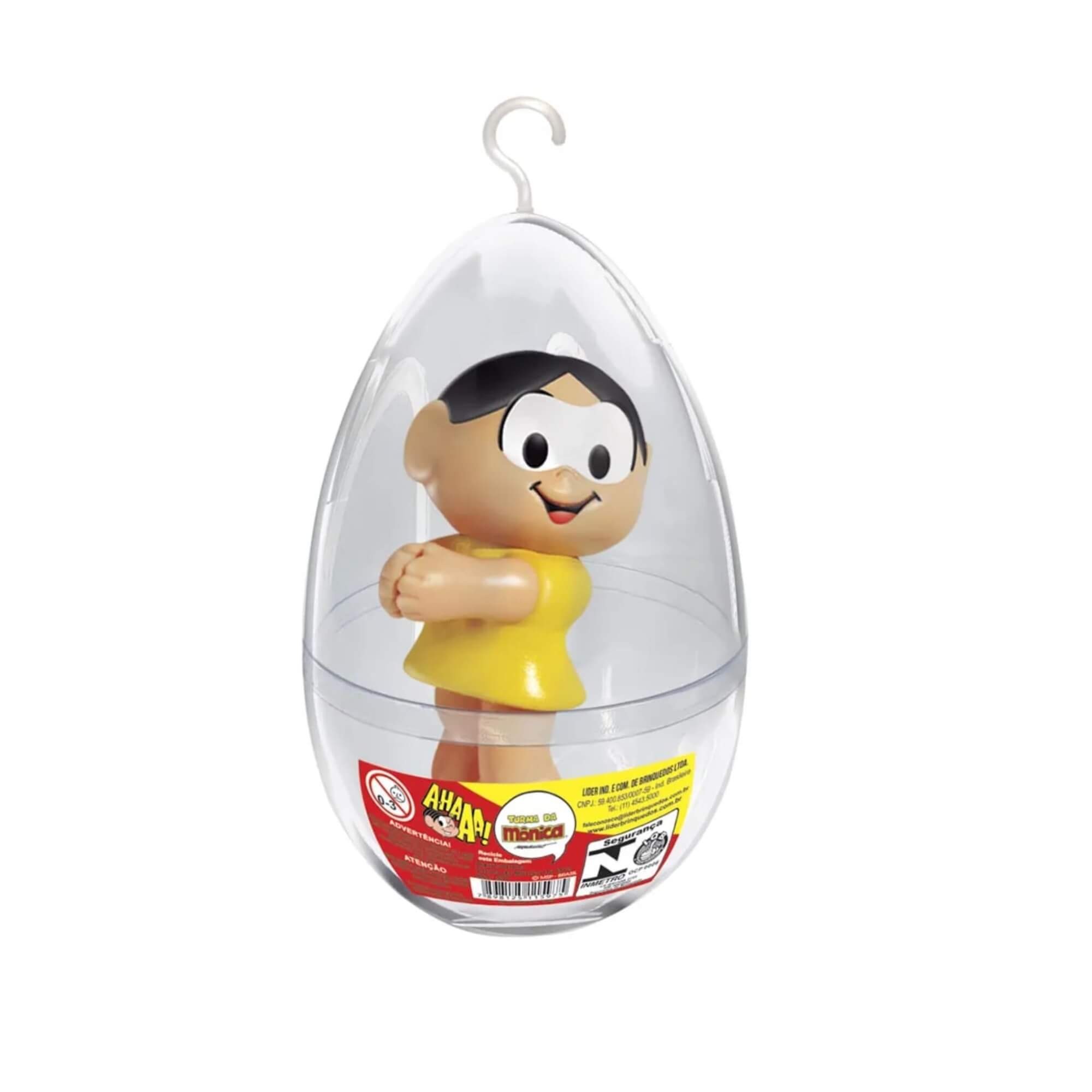 Brinquedo Infantil Boneca Agarradinhos Ovo Pequeno Turma da Monica Idade Recomendada +4 Anos Produto Líder 597