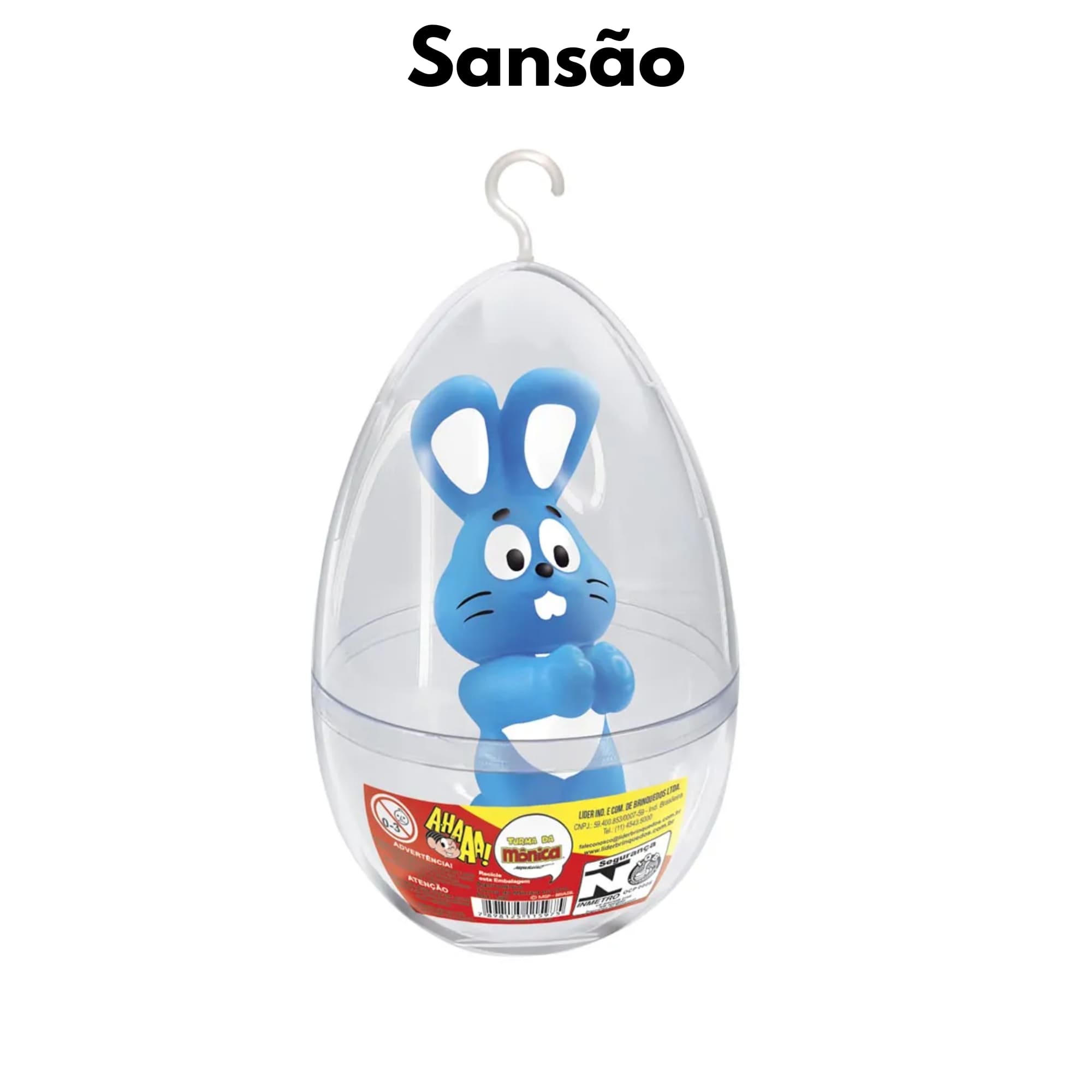 Brinquedo Infantil Boneca Agarradinhos Ovo Pequeno Turma da Monica Idade Recomendada +4 Anos Produto Líder 597