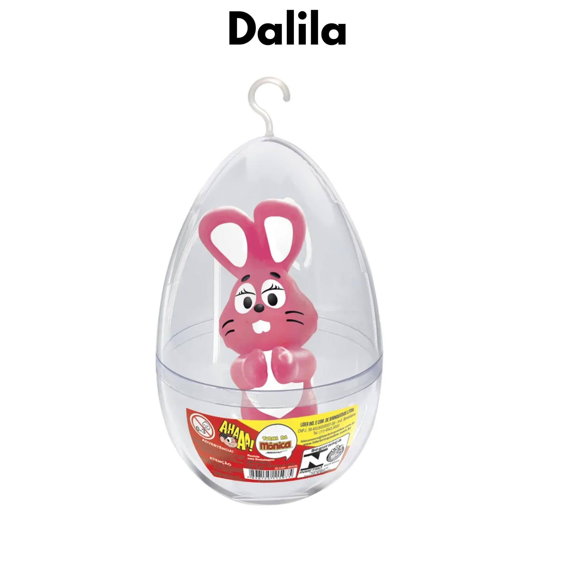 Brinquedo Infantil Boneca Agarradinhos Ovo Pequeno Turma da Monica Idade Recomendada +4 Anos Produto Líder 597