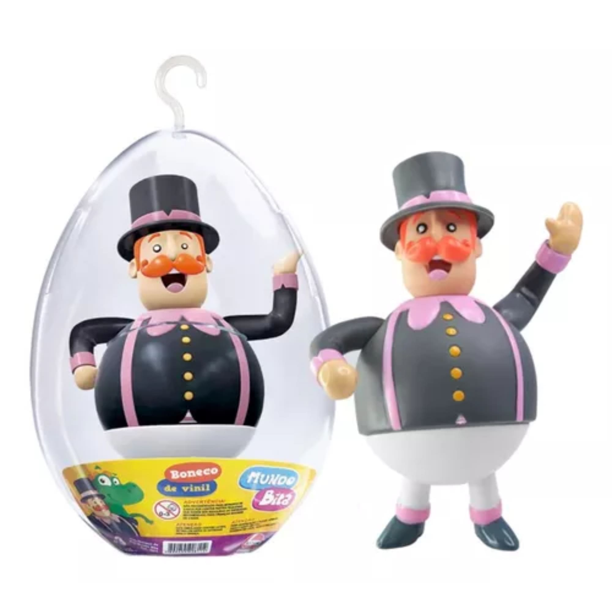 Brinquedo Infantil Ovo de Páscoa Boneco Bita Idade Recomendada 3+ Anos Líder 2811