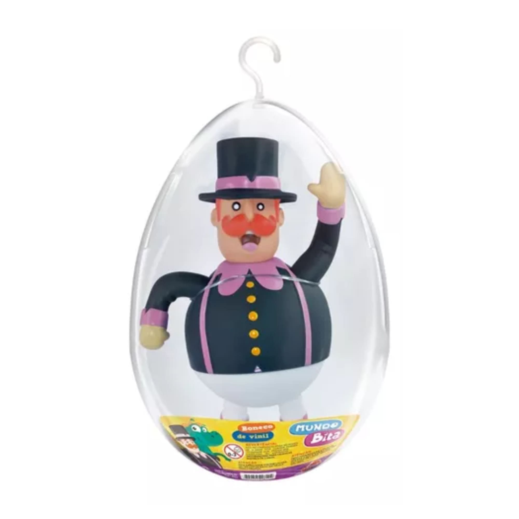 Brinquedo Infantil Ovo de Páscoa Boneco Bita Idade Recomendada 3+ Anos Líder 2811