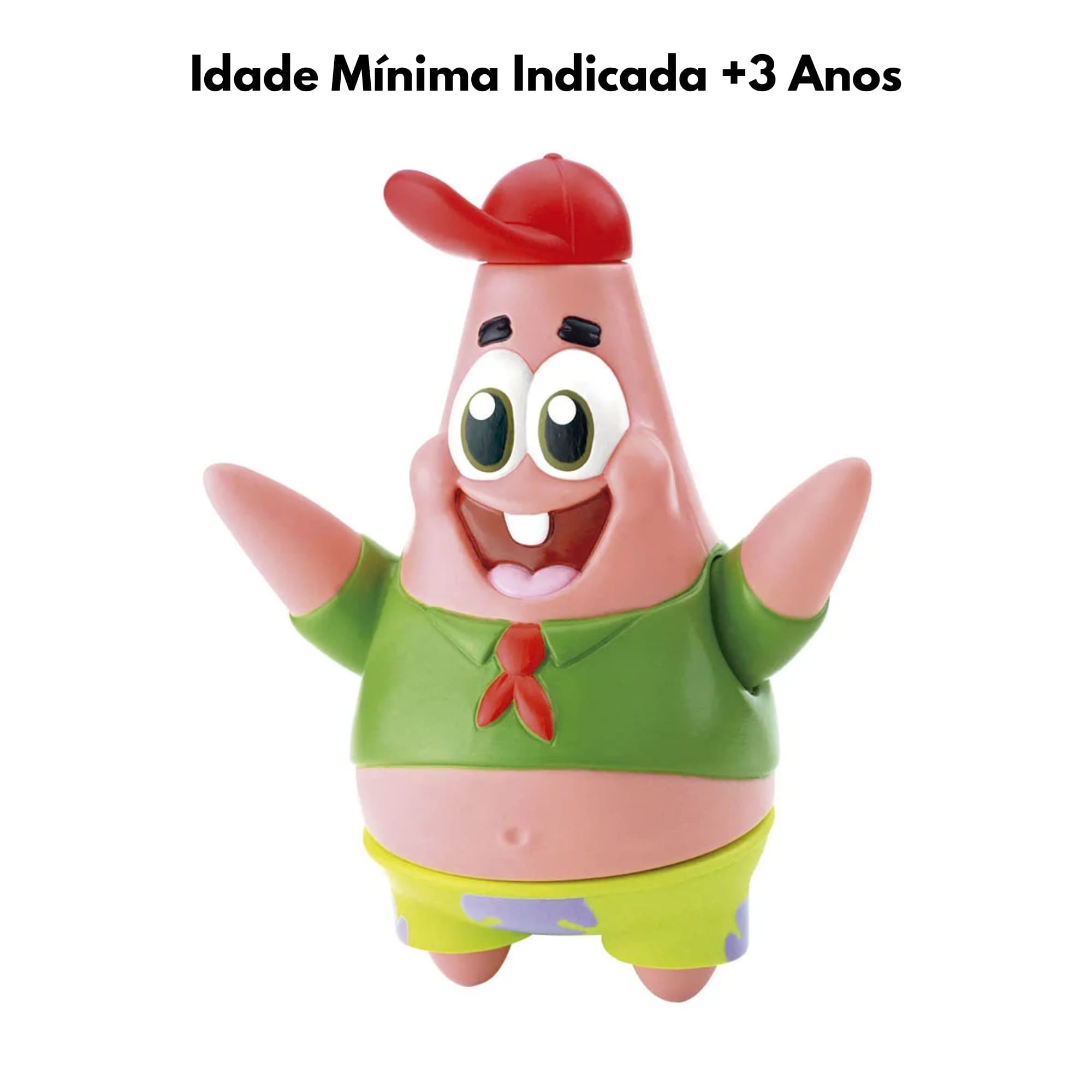 Brinquedo Infantil Ovo de Páscoa Boneco Patrick Idade Recomendada +3 Anos Líder 3229