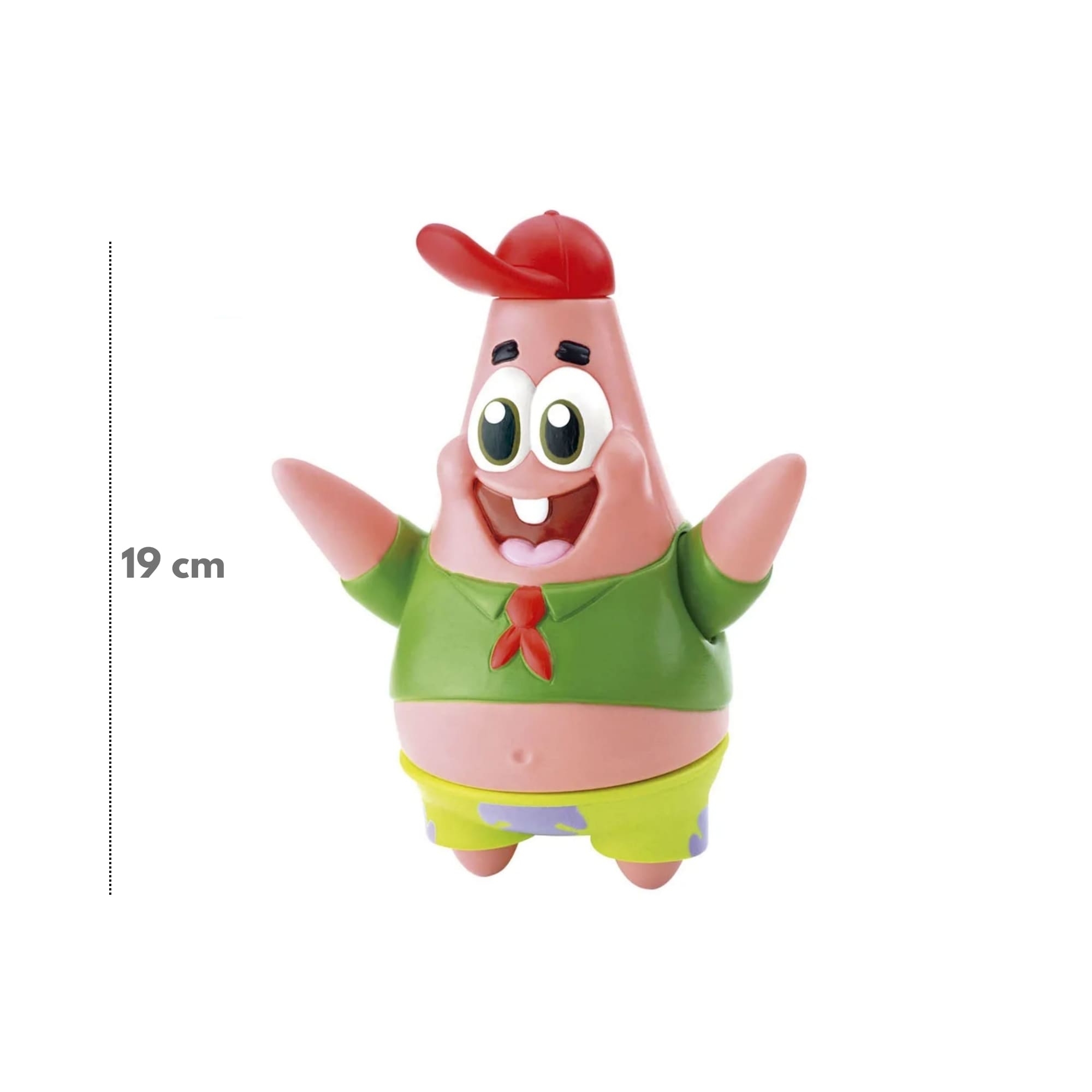 Brinquedo Infantil Ovo de Páscoa Boneco Patrick Idade Recomendada +3 Anos Líder 3229