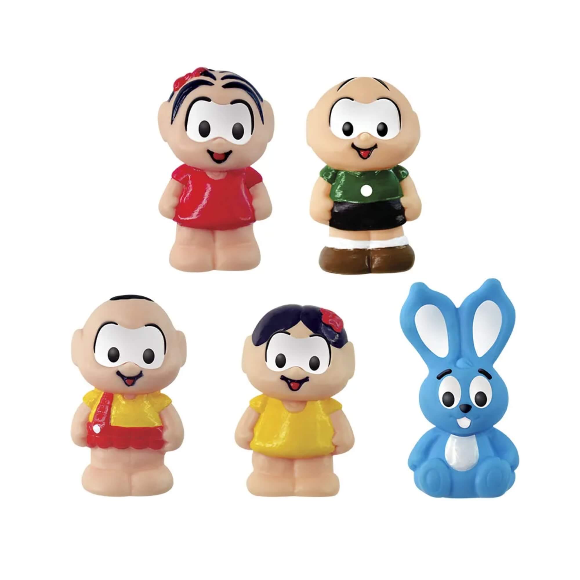 Brinquedo Infantil Ovo Dedoches Turma da Mônica Líder 3055