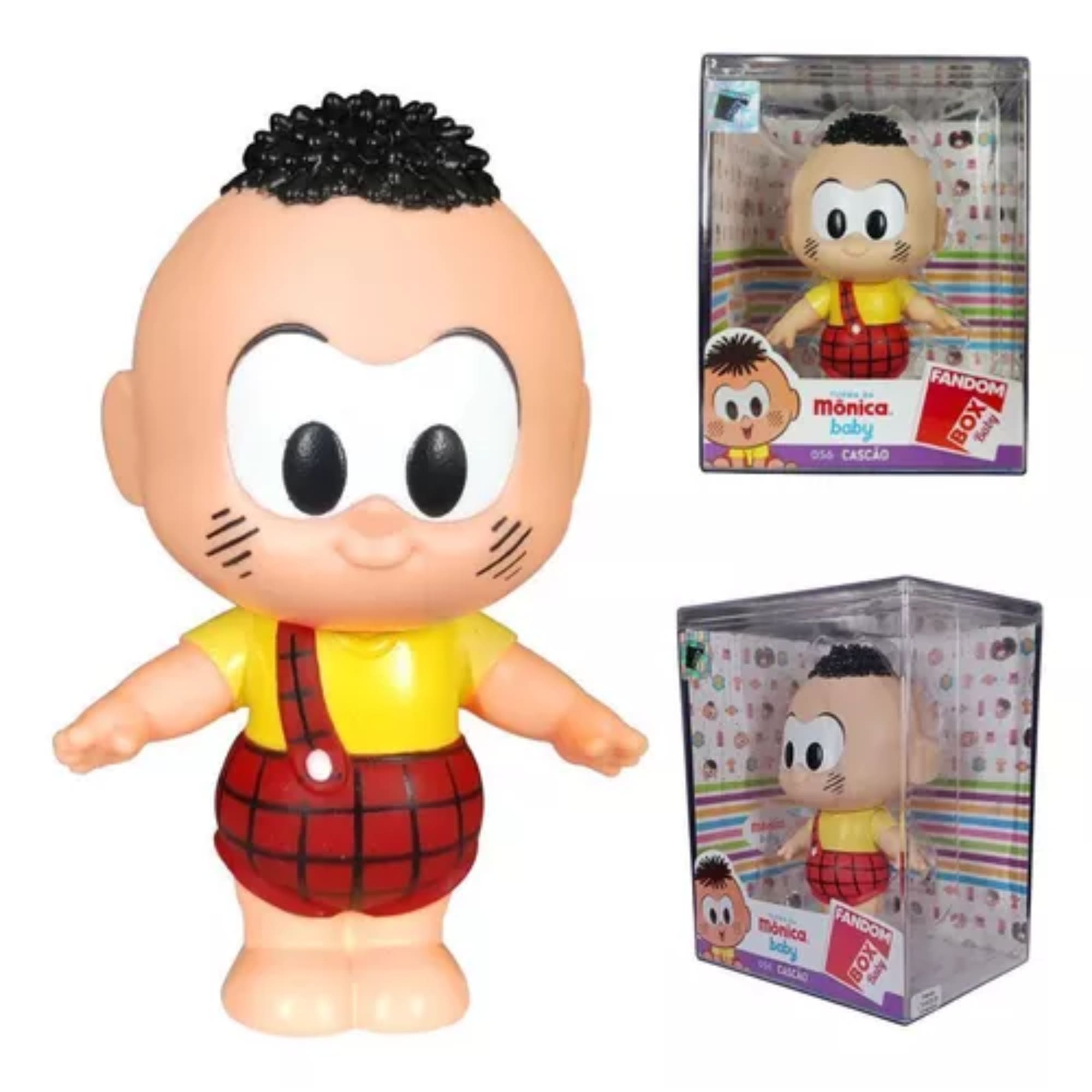 Brinquedo Boneco Infantil Fandom Box Cascão Idade Recomendada +3 Anos Líder 3245