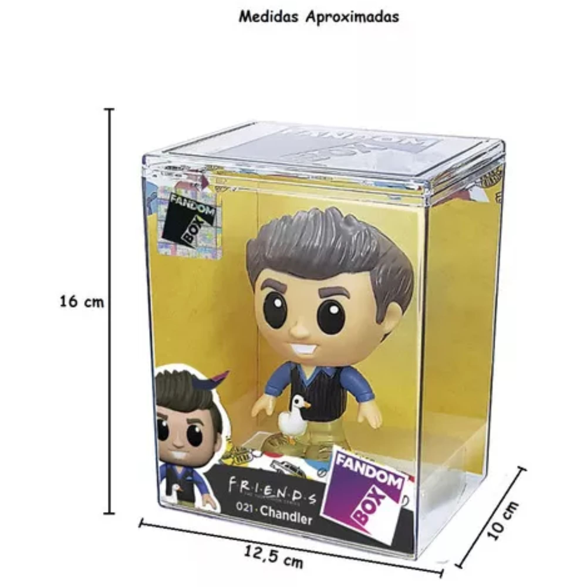 Brinquedo Infantil Boneco Figure Fandom Box Chandler Friends Colecionável Líder 3266