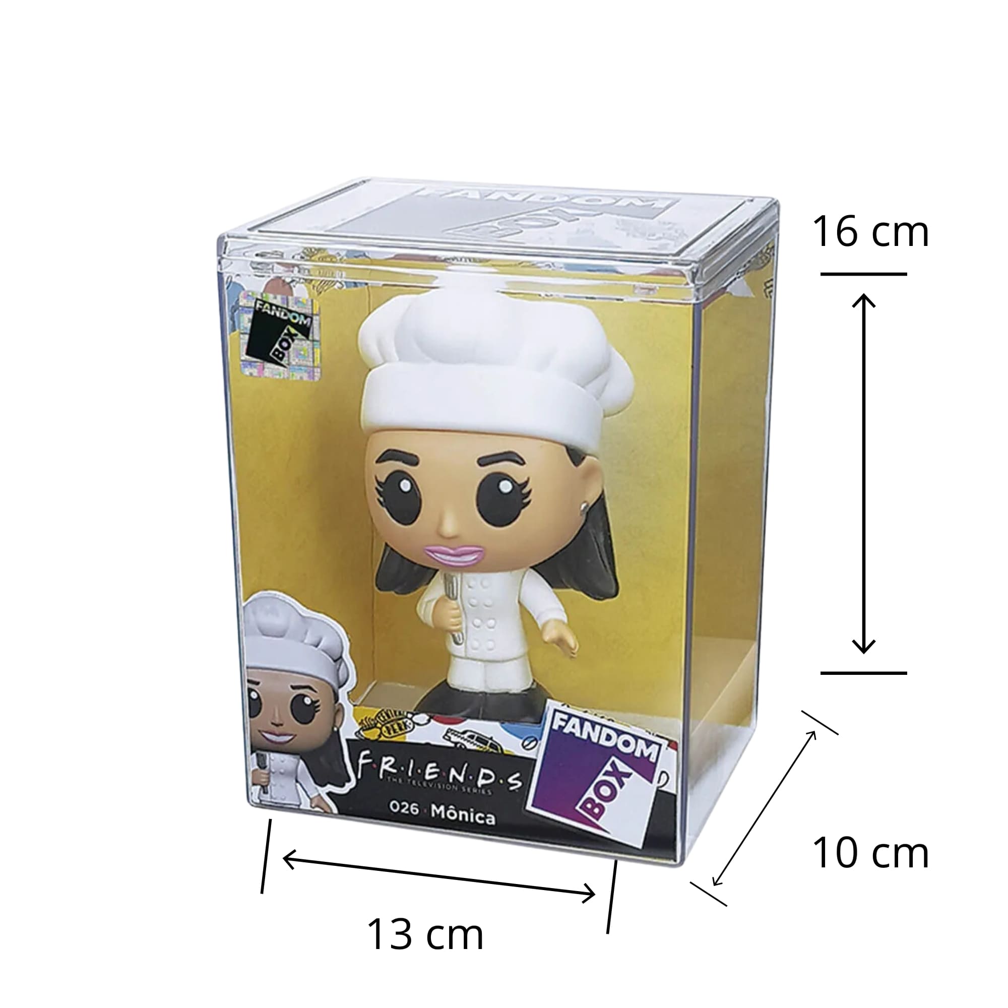 Boneca Brinquedo Infantil Fandom Box Friends Mônica Colecionável Líder 3261