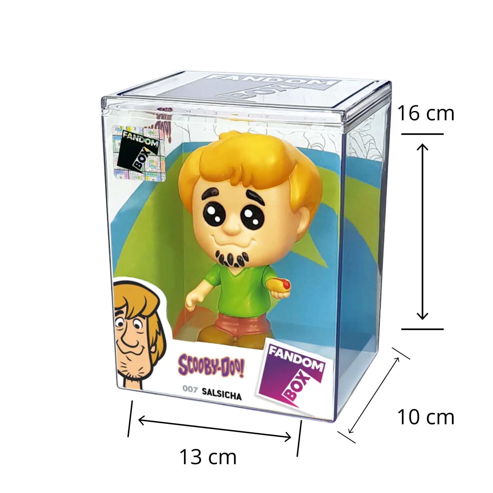 Boneco Brinquedo Infantil Fandom Box Salsicha Scooby Doo Colecionável Líder 3252