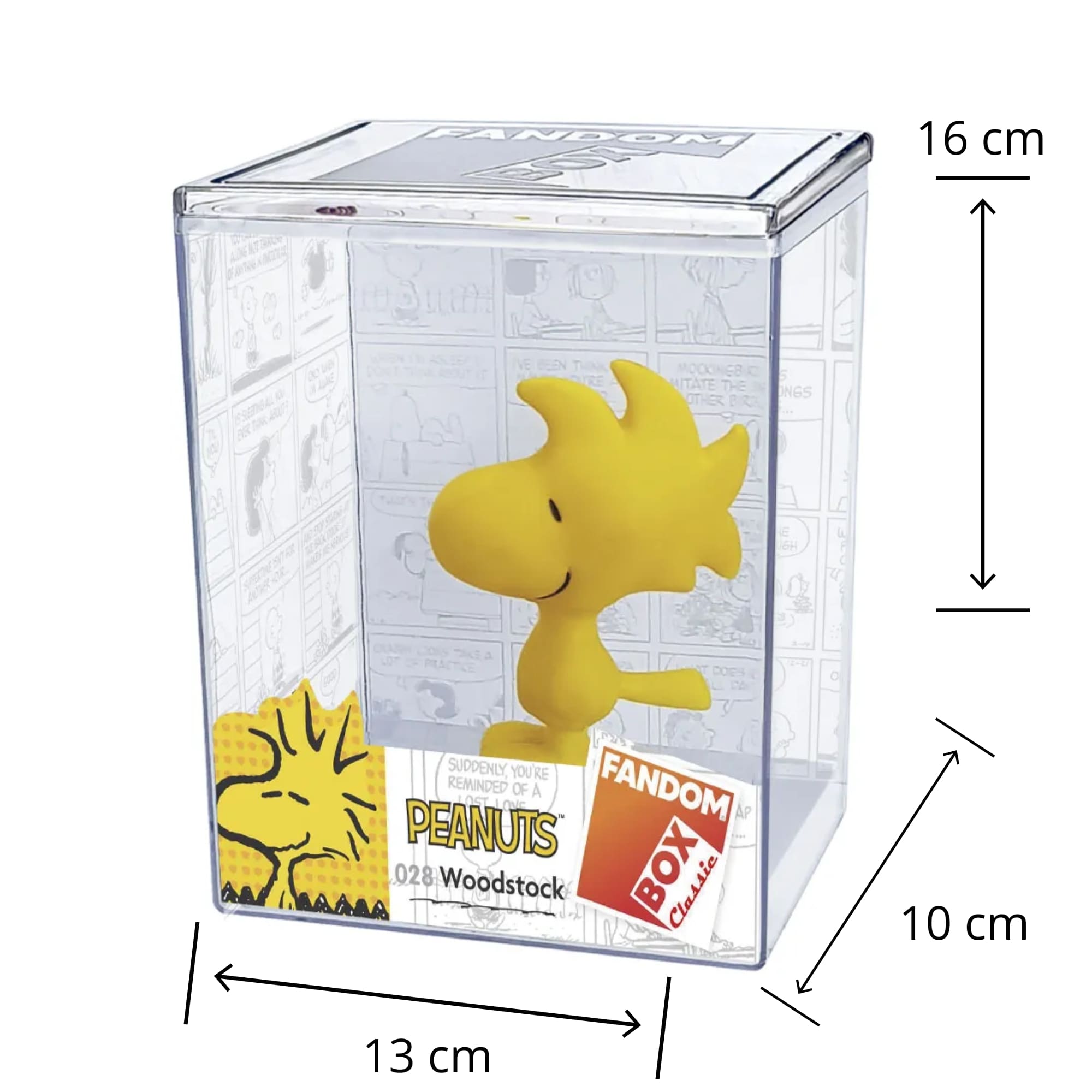 Boneco Brinquedo Infantil Fandom Box Peanuts Woodstock Colecionável Líder 3316