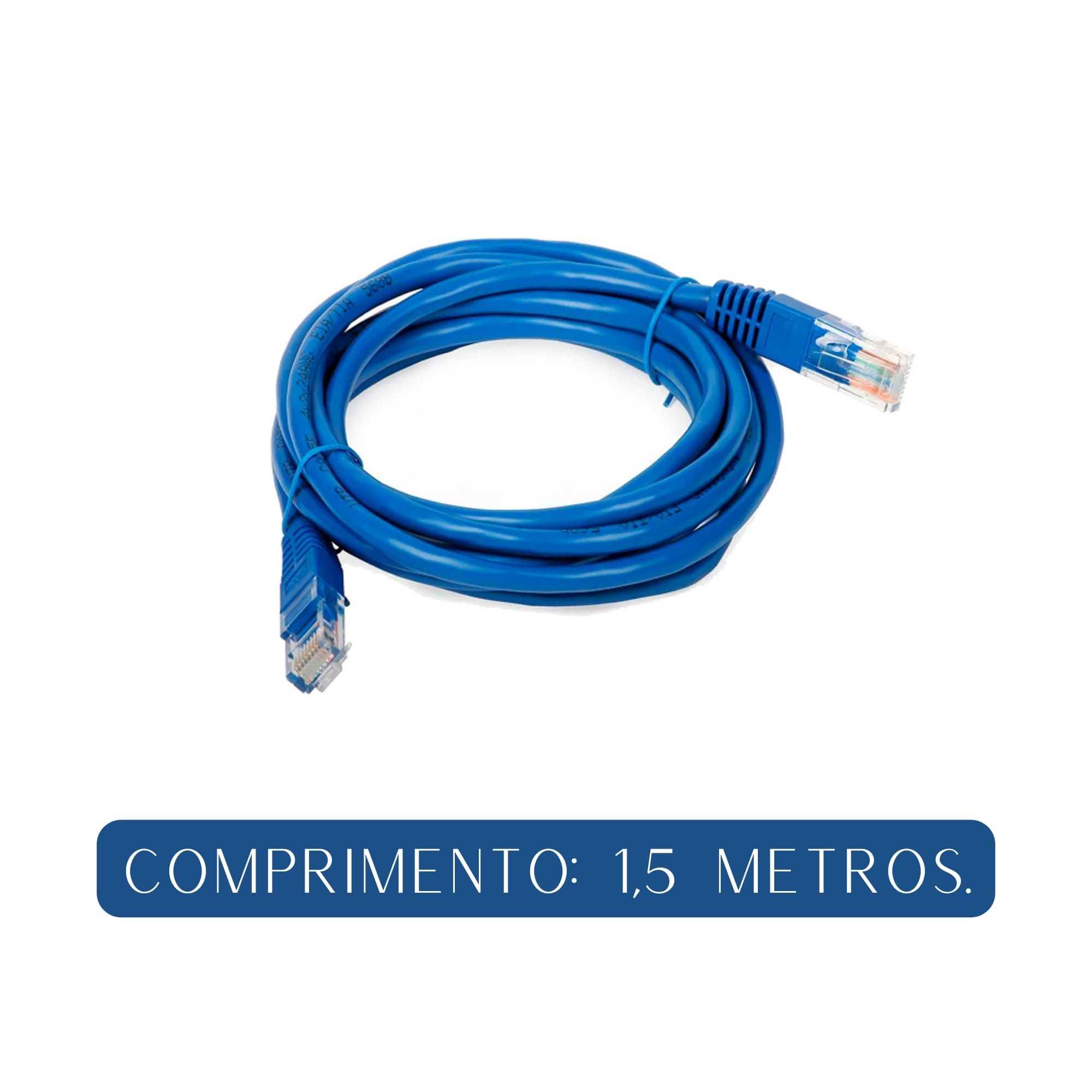 Cabo Compatível Com a Versão HDMI 1.5MT 1.4 Com Malha Grasep Azul D-H5200 - 002000356