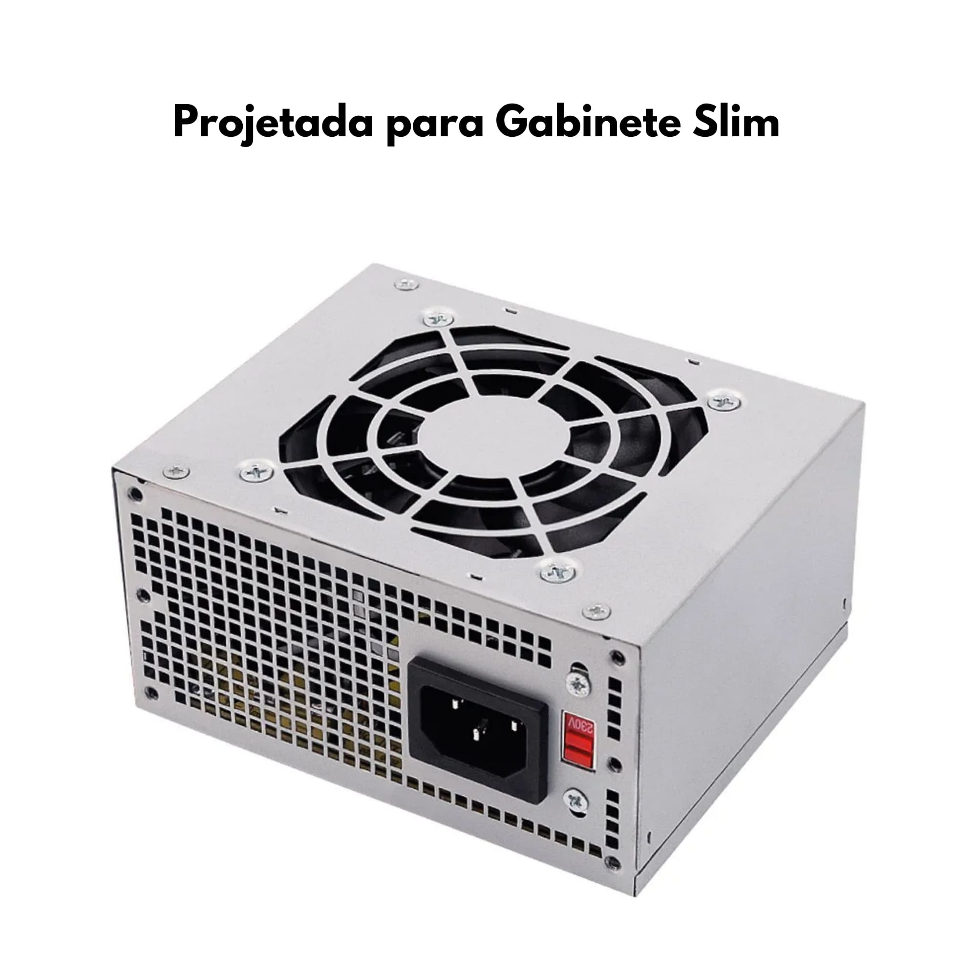 Fonte ATX 200W C3tech Para Gabinete Slim S/cabo Bivolt PS-200SFX - 012000471