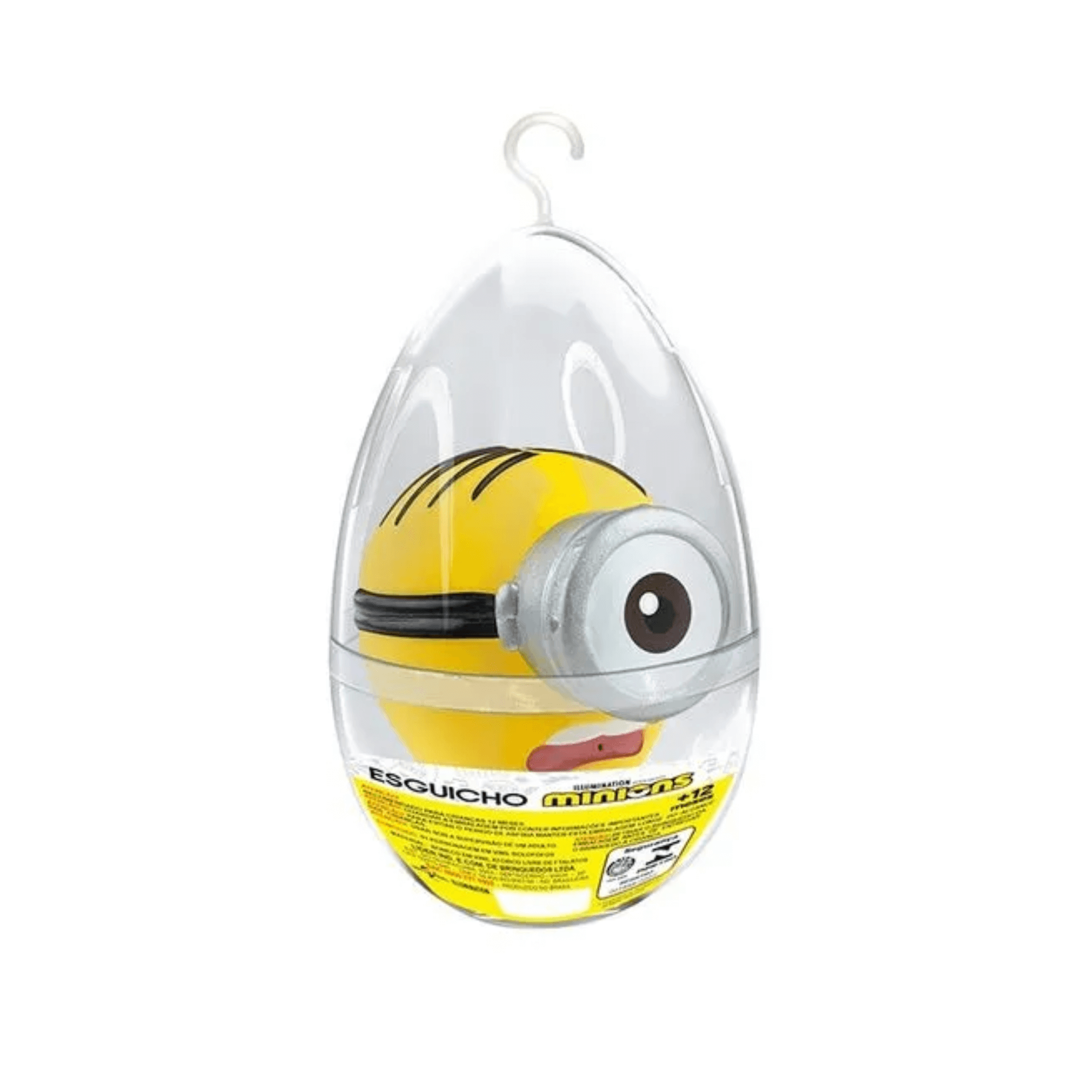 Brinquedo Infantil Ovo Minions Stuart Esguicho Líder 3533