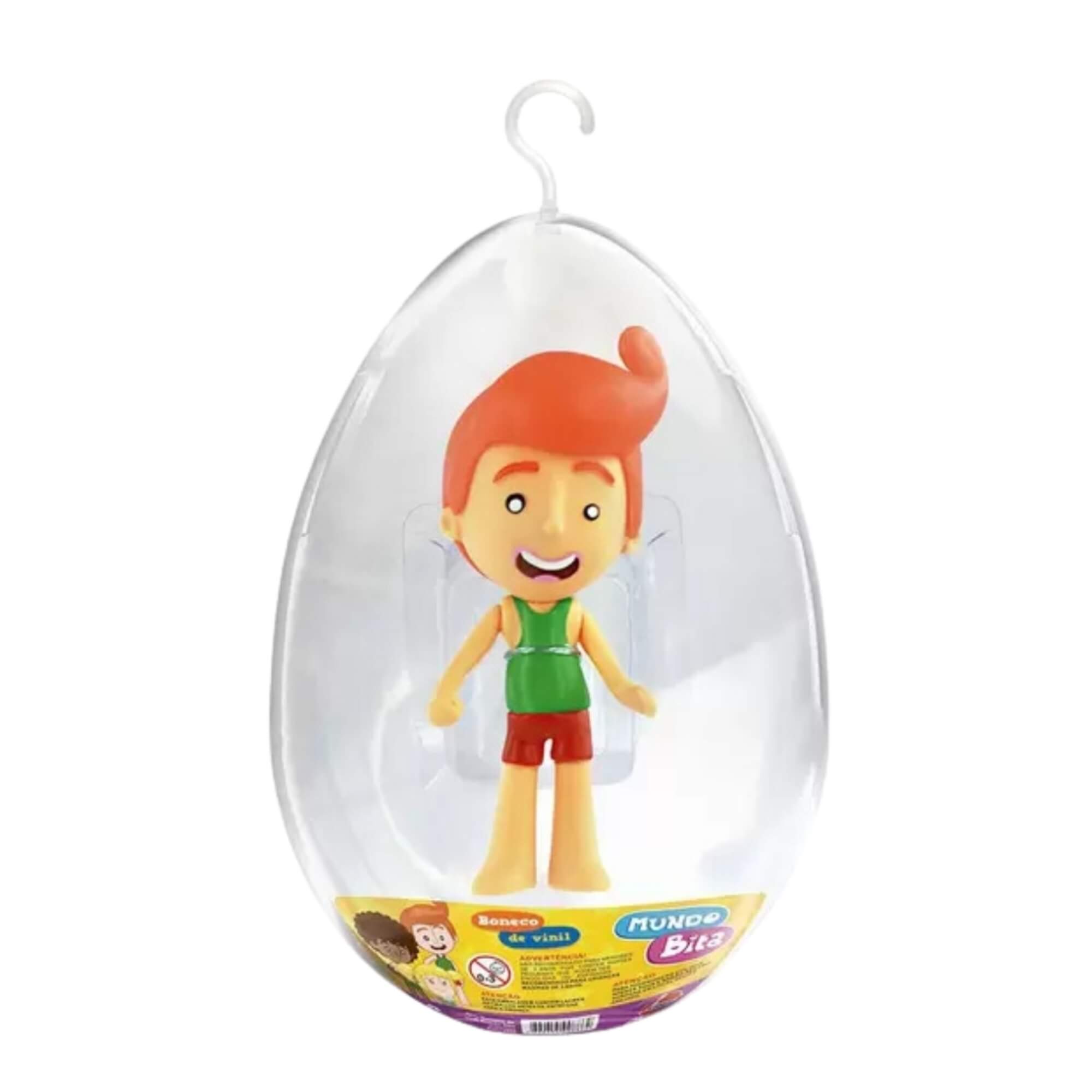 Brinquedo Infantil Boneco no Ovo Tito Mundo Bita Idade Recomendada +3 Anos Líder 2886