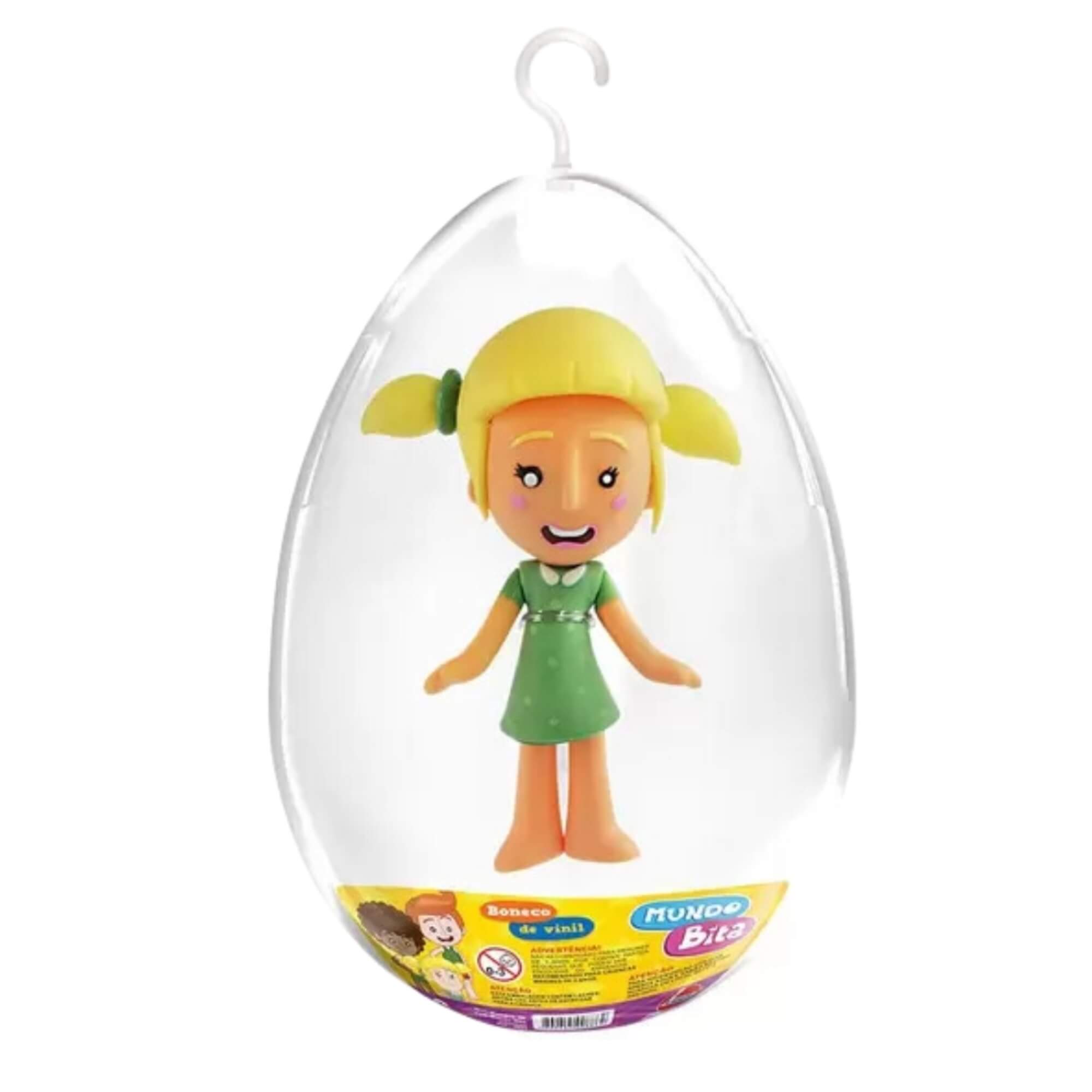 Brinquedo Infantil Boneca no Ovo Lila Mundo Bita Idade Recomendada +3 Anos Líder 2886