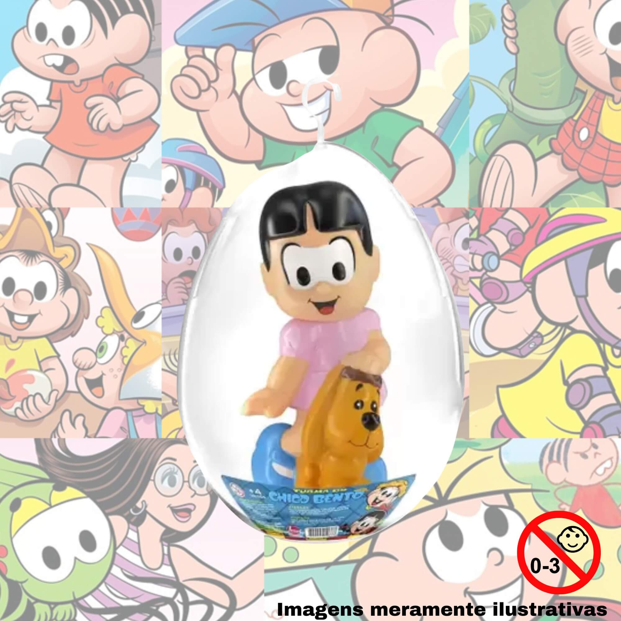 Brinquedo Infantil Boneca Rosinha no Ovo Médio Idade Recomendada +3 Anos Líder 3037