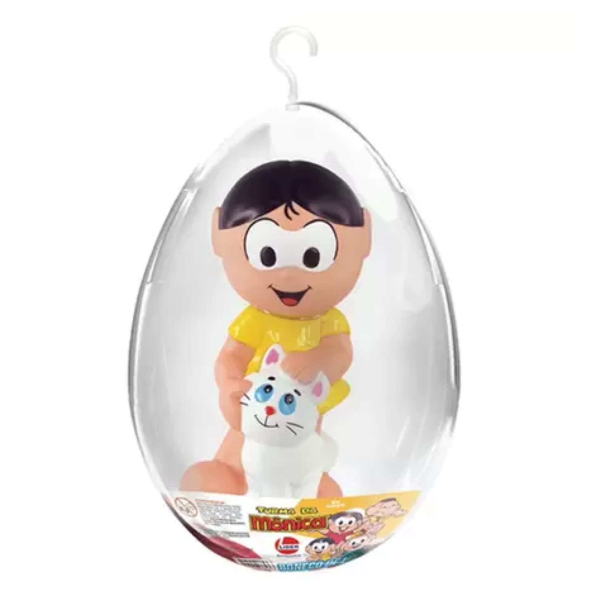 Brinquedo Infantil Boneca no Ovo Médio Turma da Mônica Magali Produto Líder 2764