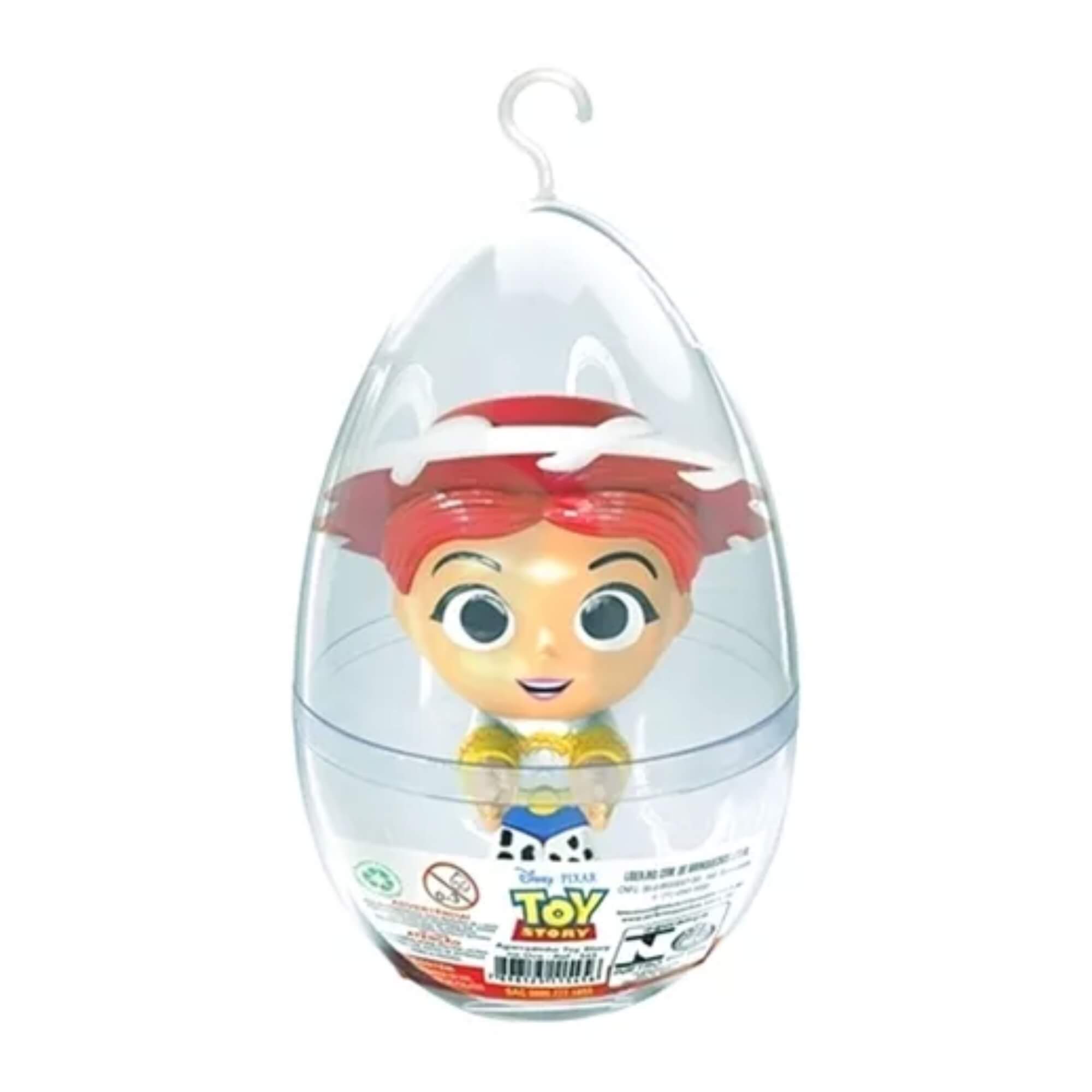 Brinquedo Infantil Boneco Agarradinho Ovo Pequeno Toy Story Jessie Produto Líder 545