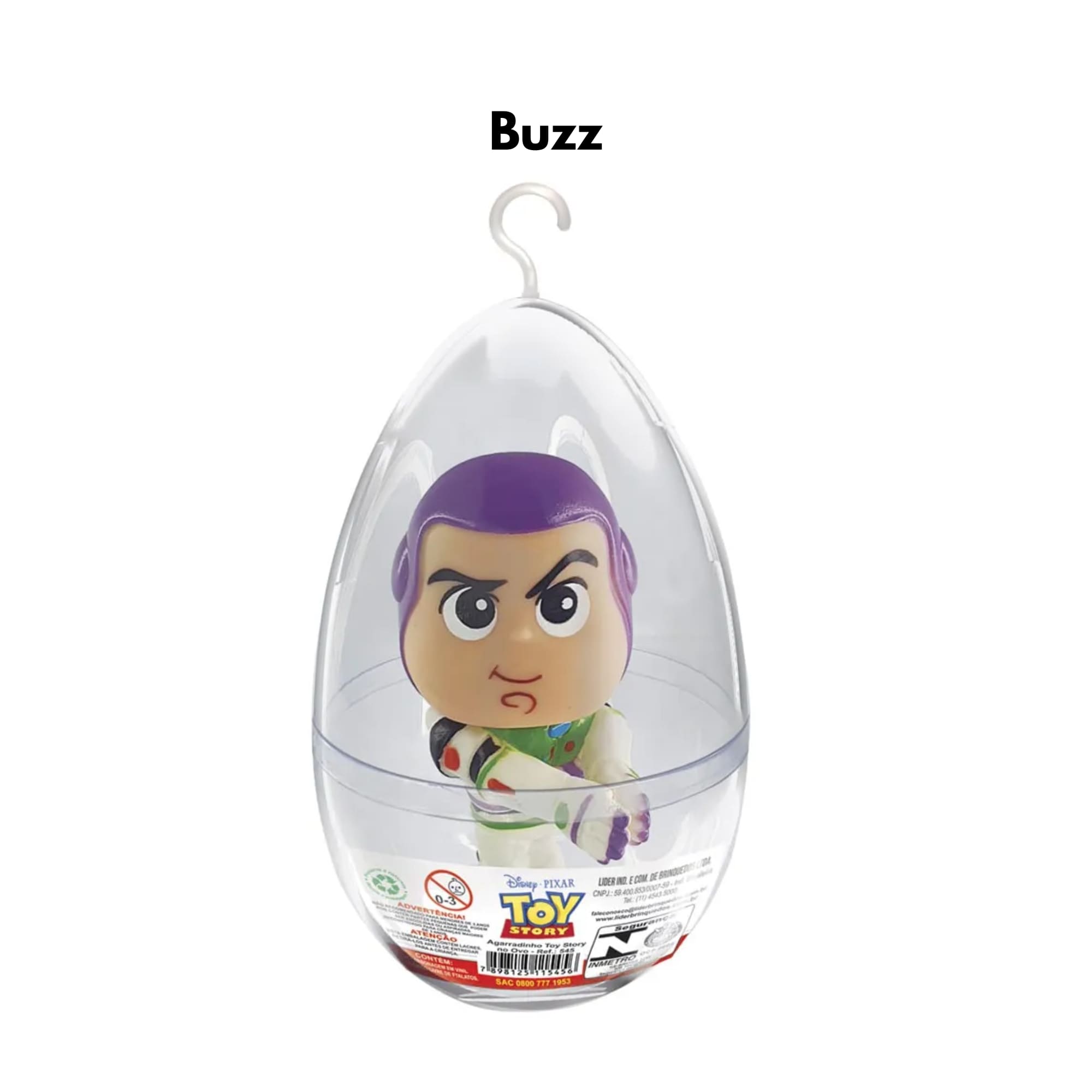 Brinquedo Infantil Boneca Agarradinhos Ovo Pequeno Toy Story Buzz Produto Líder 545
