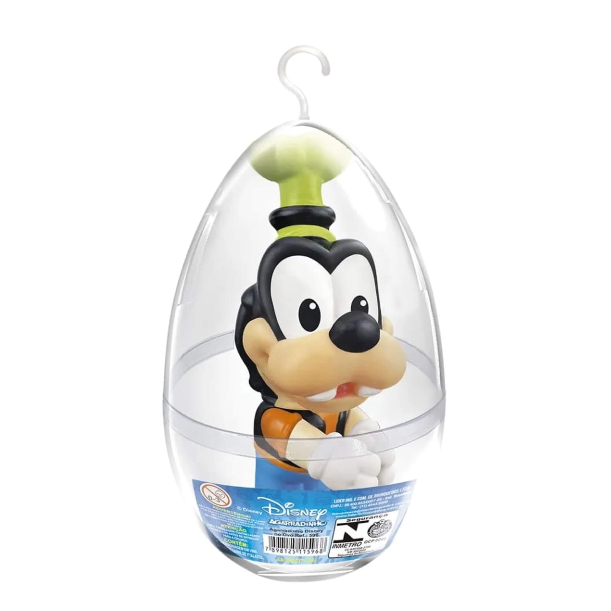 Brinquedo Infantil Agarradinhos Ovo Pequeno Disney Junior Pateta Idade + 4 Anos Líder 3052