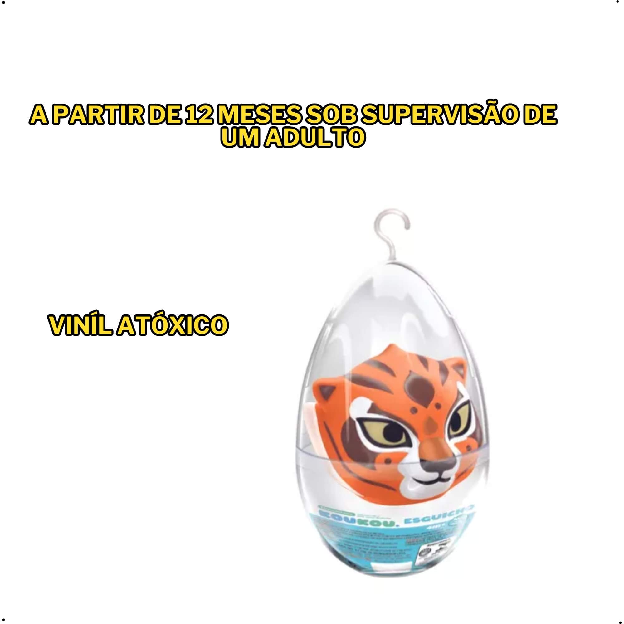 Brinquedo Infantil Ovo Dreamworks  Kung Fu Panda Tigresa Esguicho Líder 3534