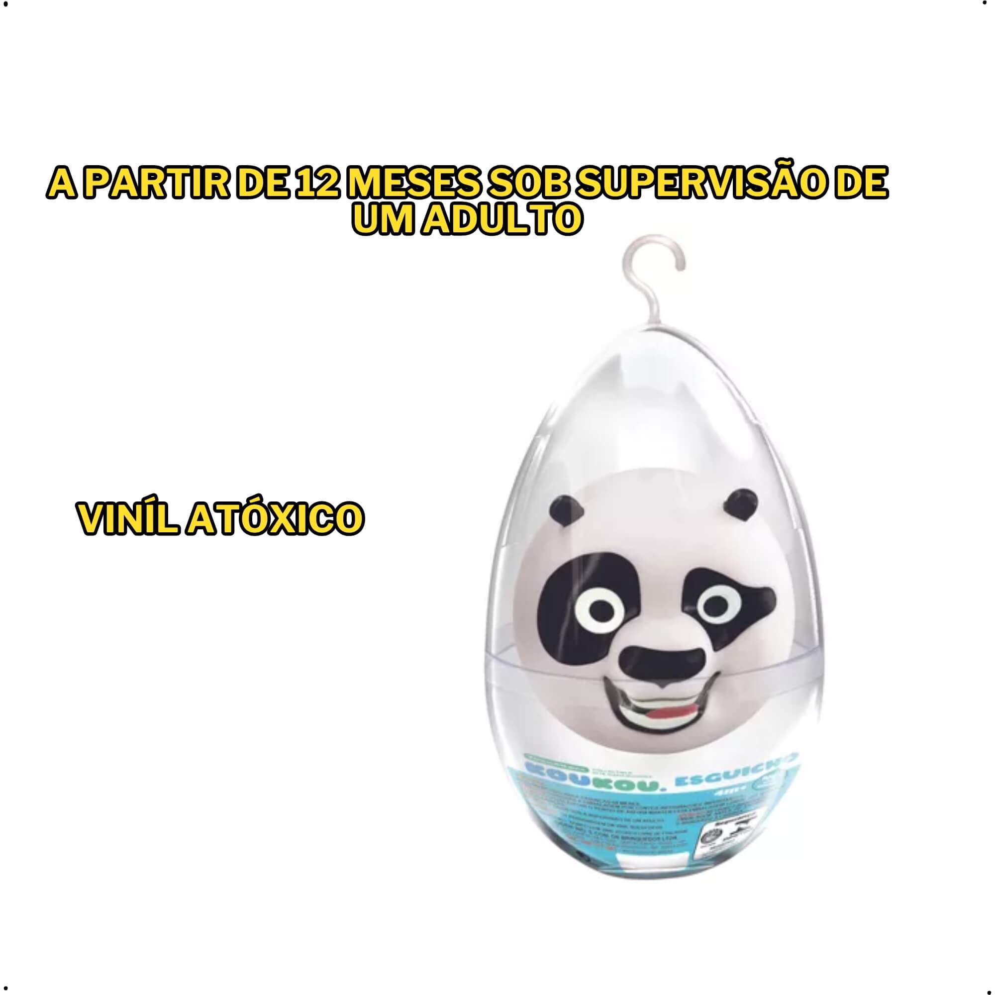 Brinquedo Infantil Ovo Dreamworks  Kung Fu Panda Po Esguicho Líder Líder 3534