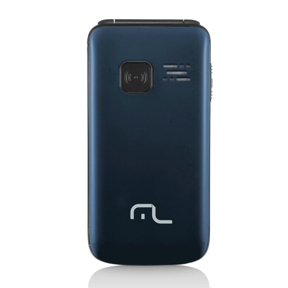 Celular Multilaser Vita II Flip Dual Chip - Azul P9020