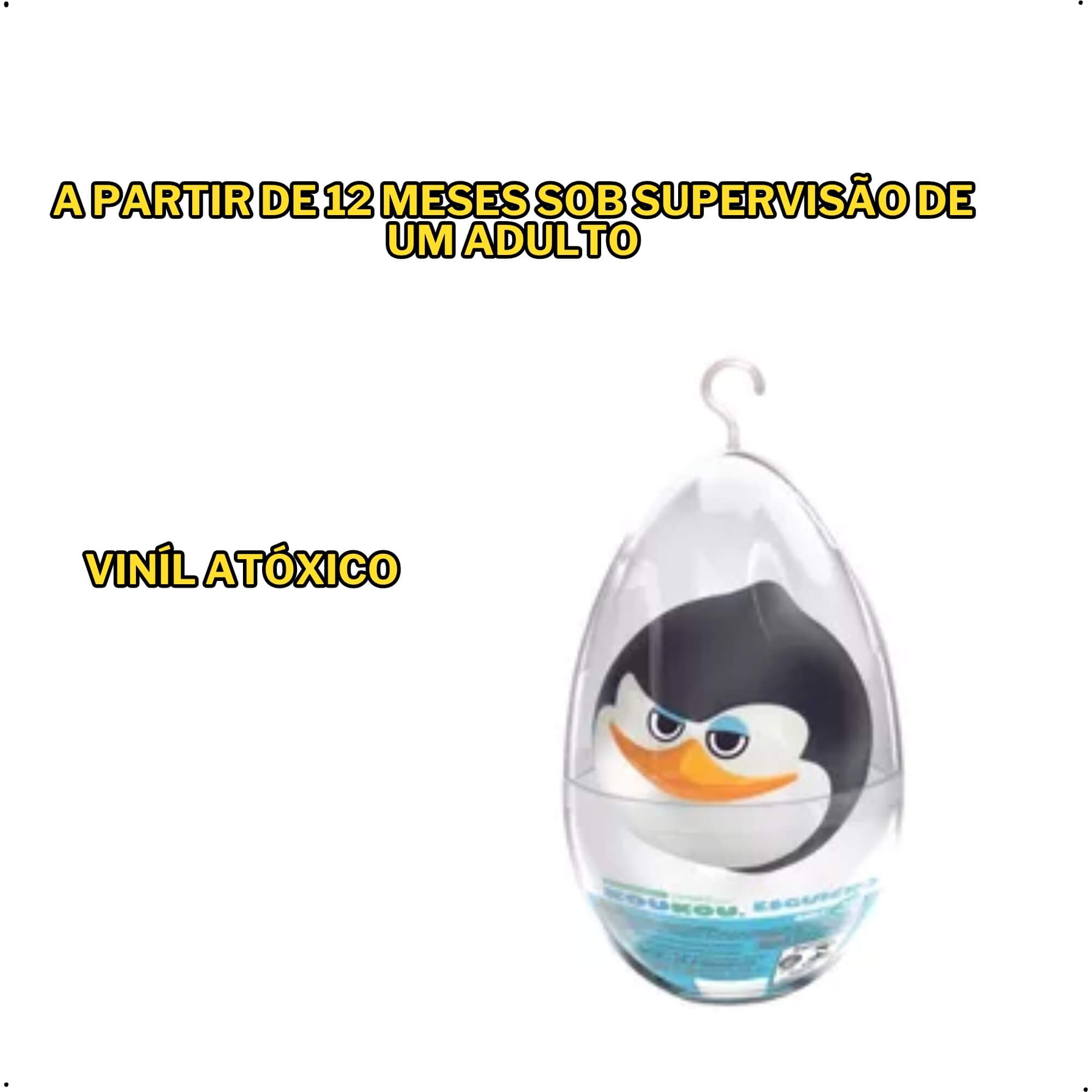Brinquedo Infantil Ovo Dreamworks Madagascar Capitão Esguicho Líder 3534