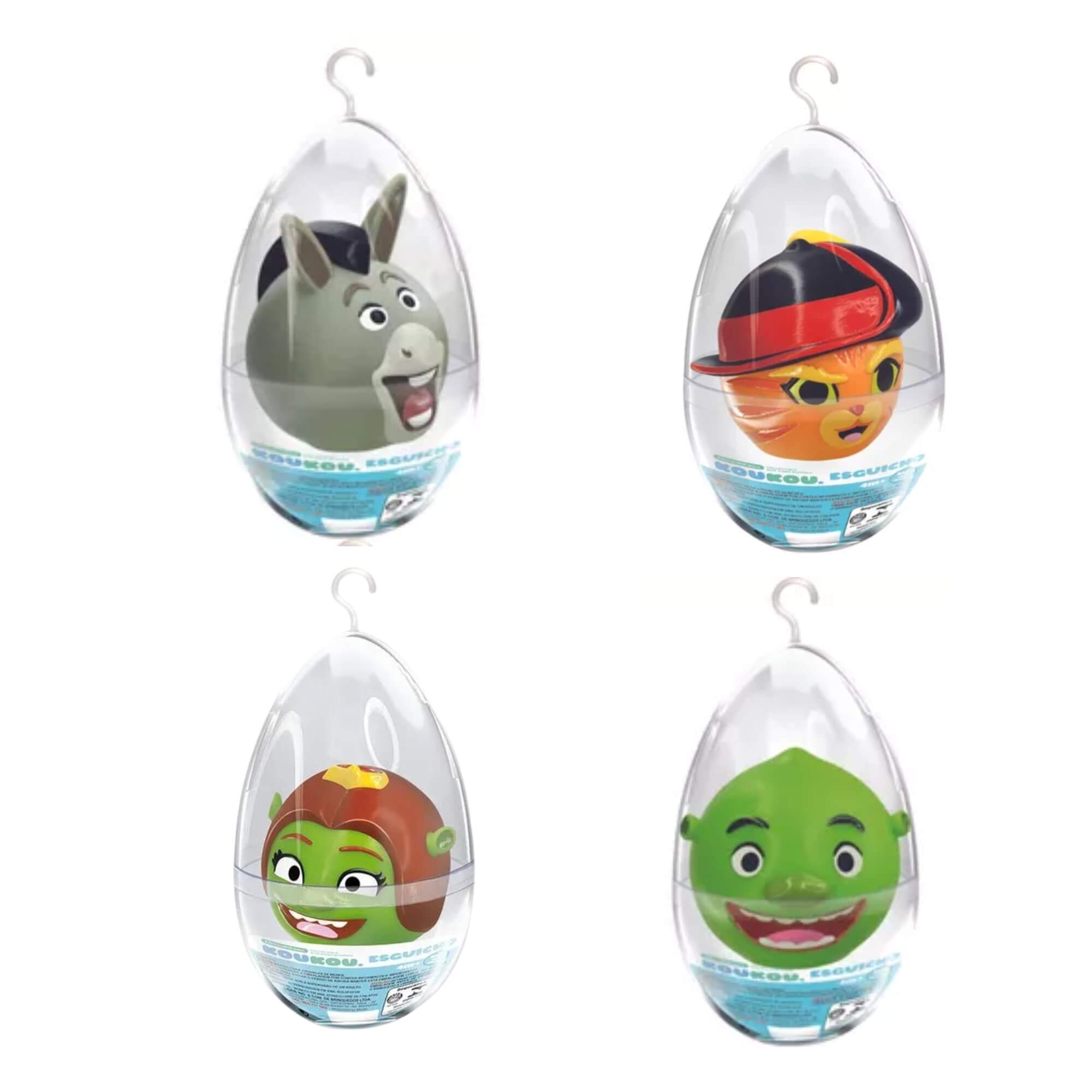 Brinquedo Infantil Ovo Dreamworks Gato de Botas Esguicho Líder 3534