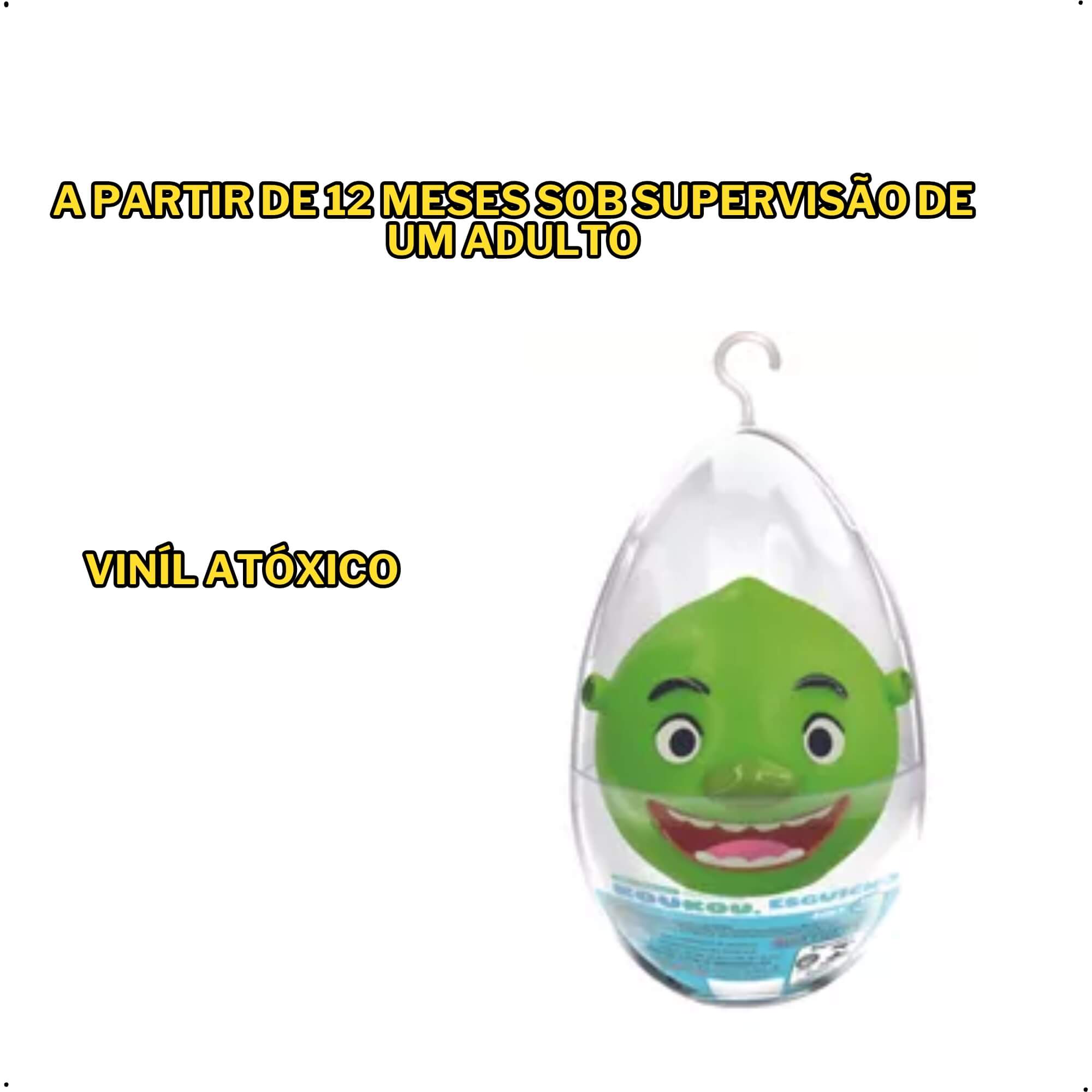 Brinquedo Infantil Ovo Dreamworks Shrek Esguicho Líder 3534
