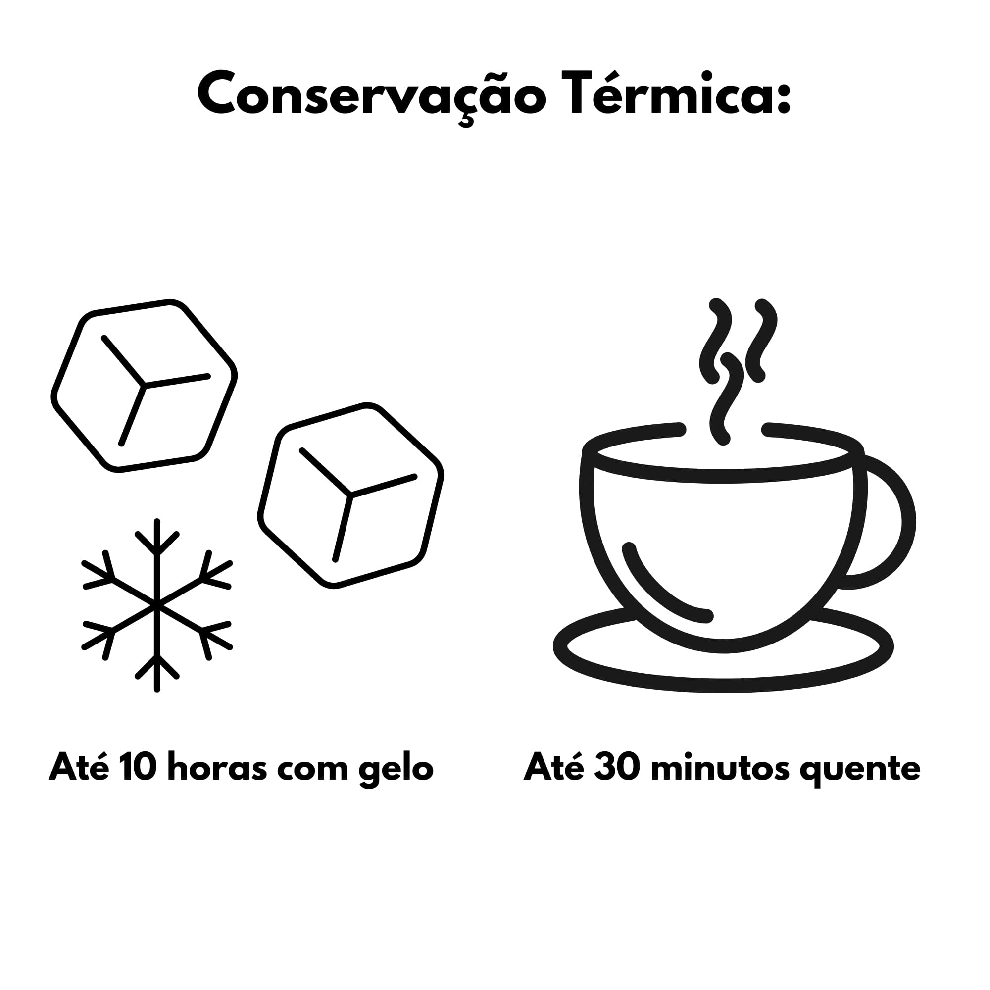 Copo Térmico em Aço Inox 500ml Cor Laranja Acobreado Conservação Térmica Termolar - 30961