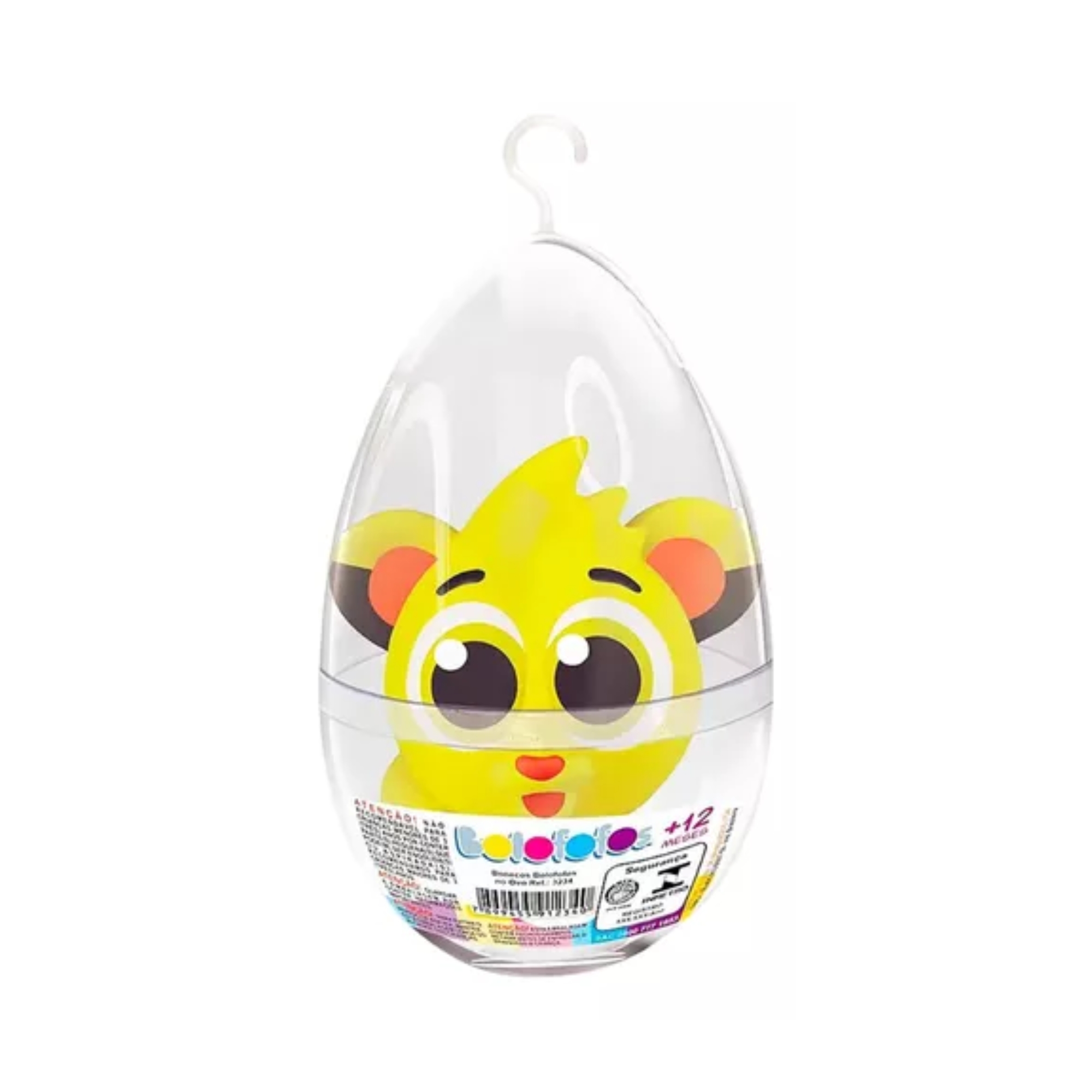 Brinquedo Infantil Boneco no Ovo Bolofofos Esguicho Líder 3234