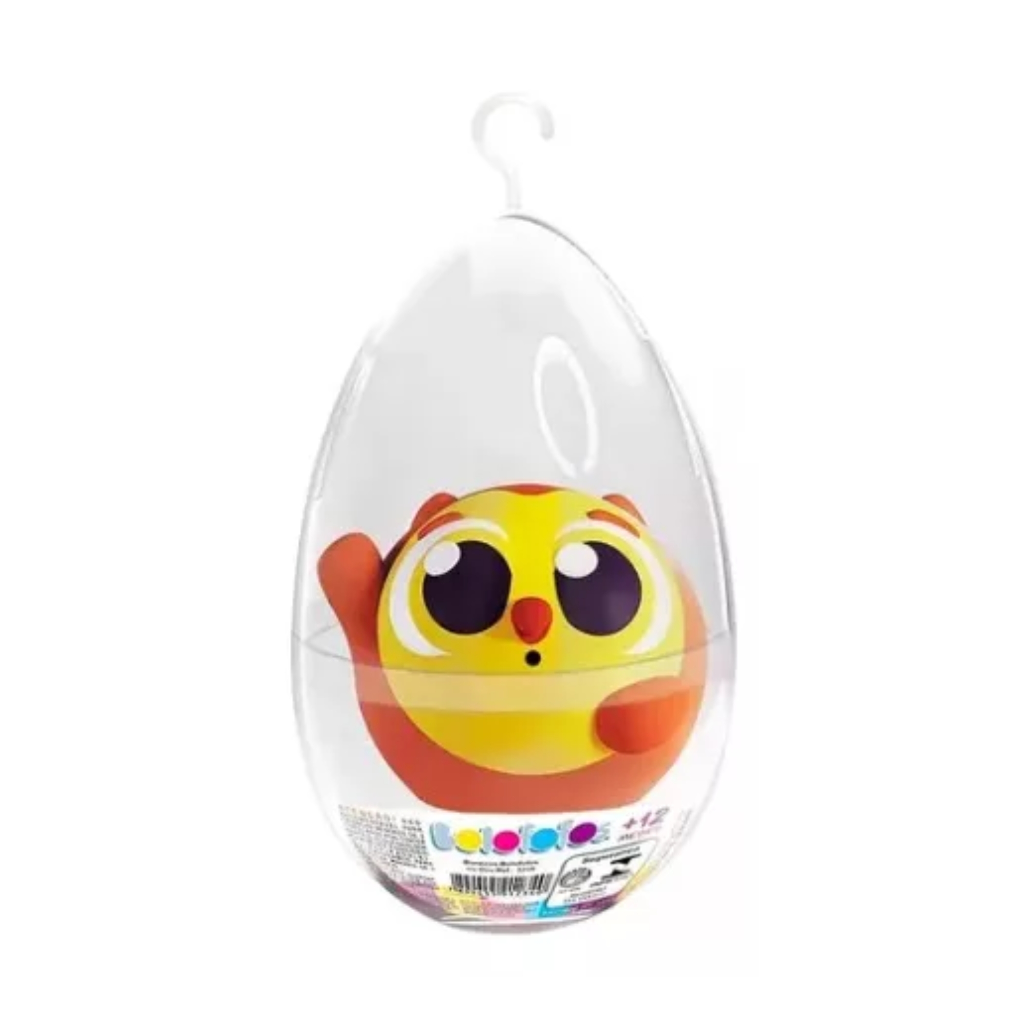 Brinquedo Infantil Boneco no Ovo Bolofofos Esguicho Líder 3234