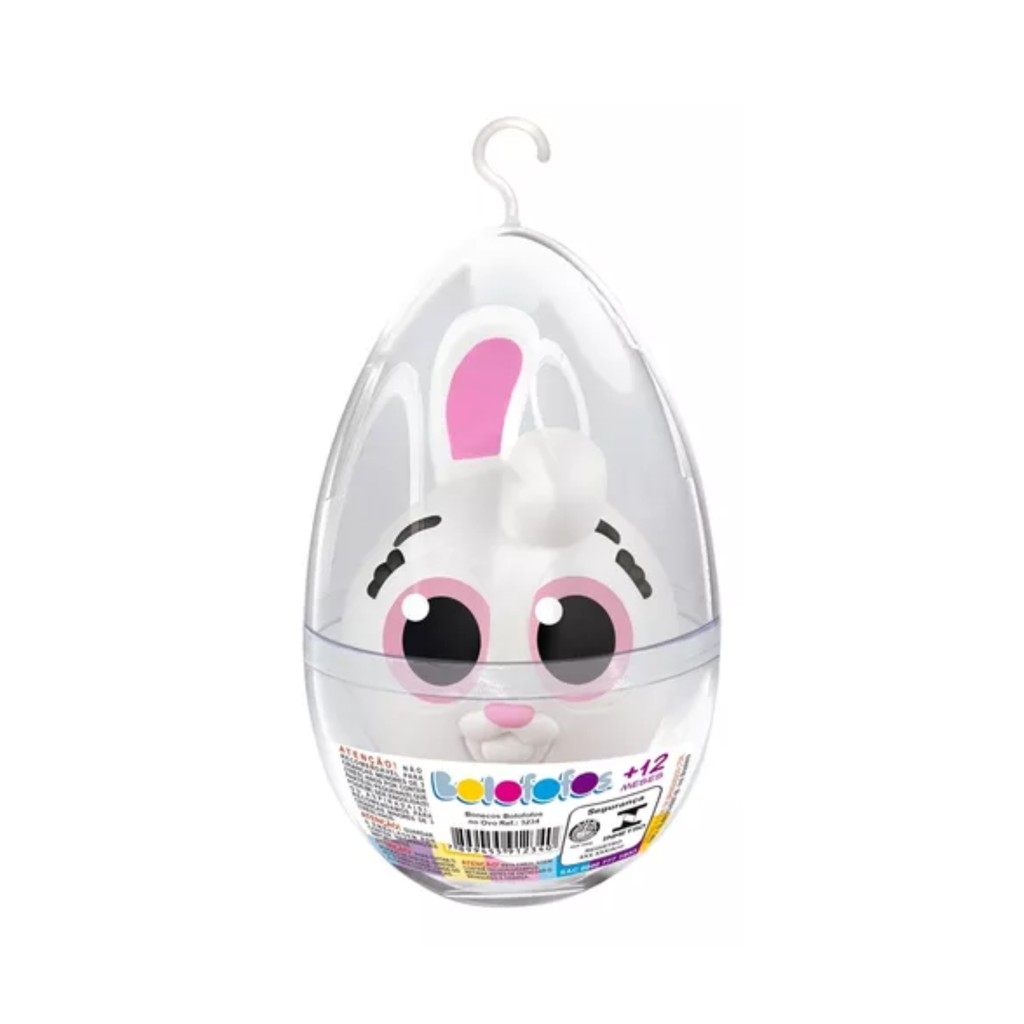 Brinquedo Infantil Boneco no Ovo Bolofofos Esguicho Líder 3234