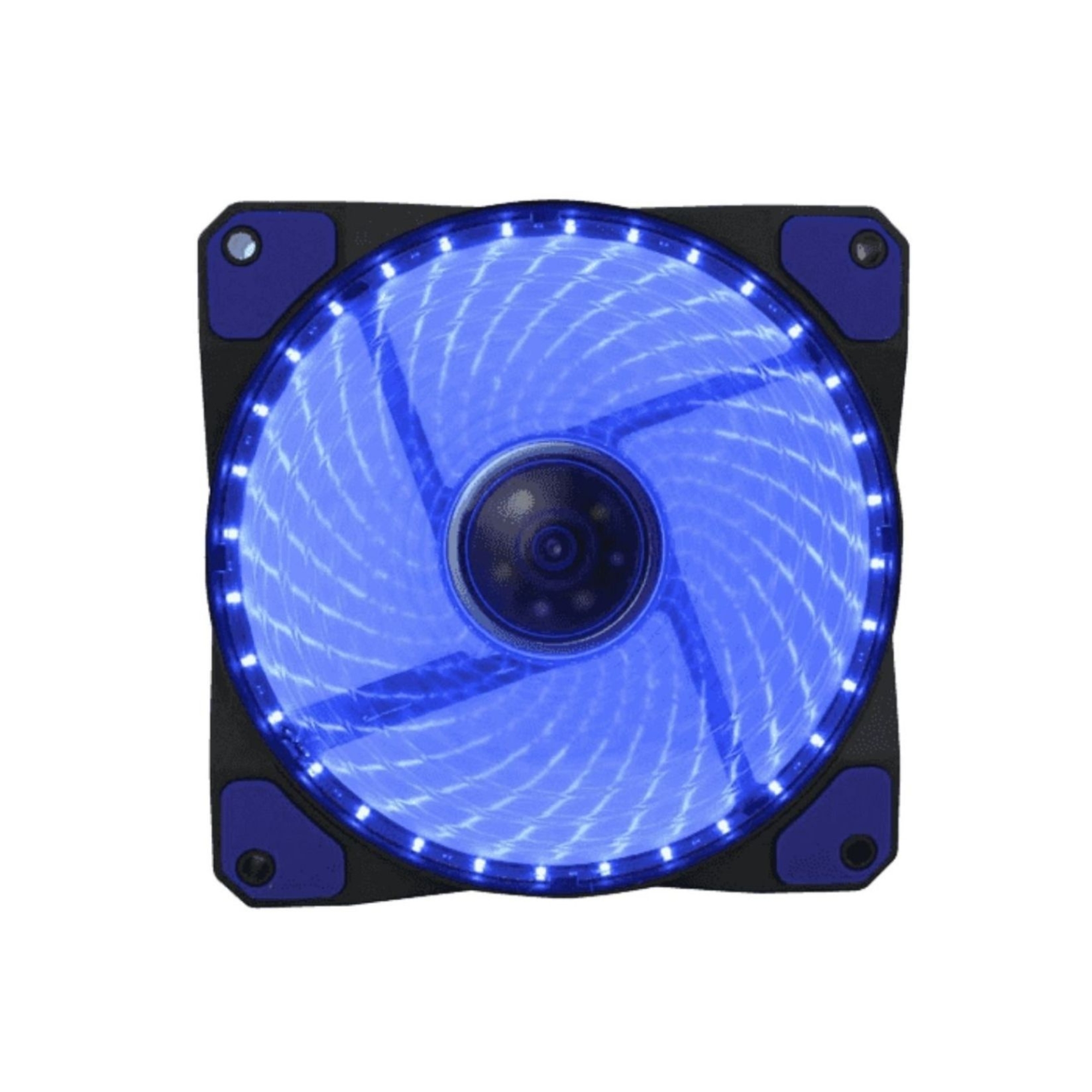 Kit 3 Coolers para Gabinete 12mm 32 LED Azul Gamemax - GMX-GF12B
