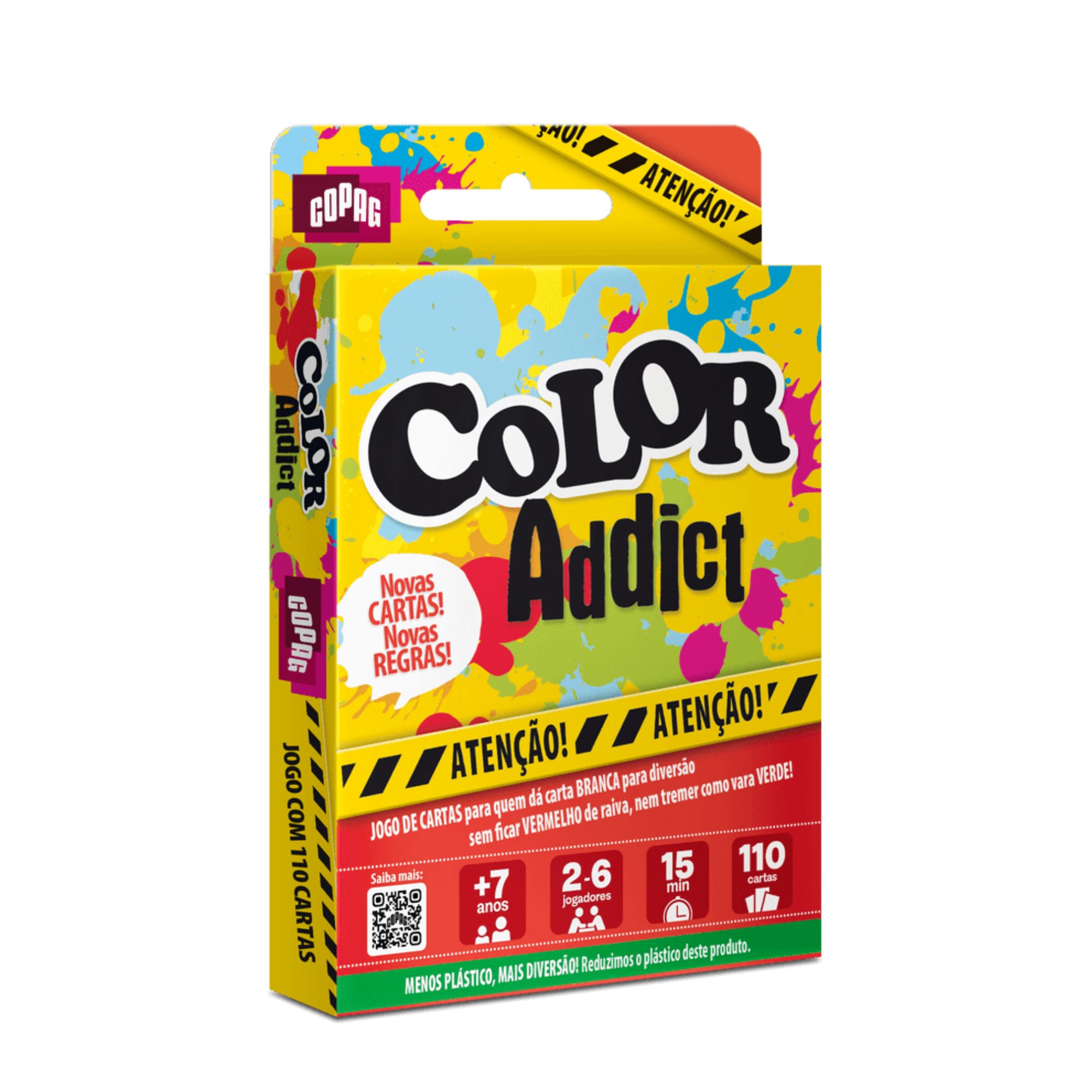 COMP Kit Jogo de Cartas Color Addict Cartucho + Jogo do Mico Copag