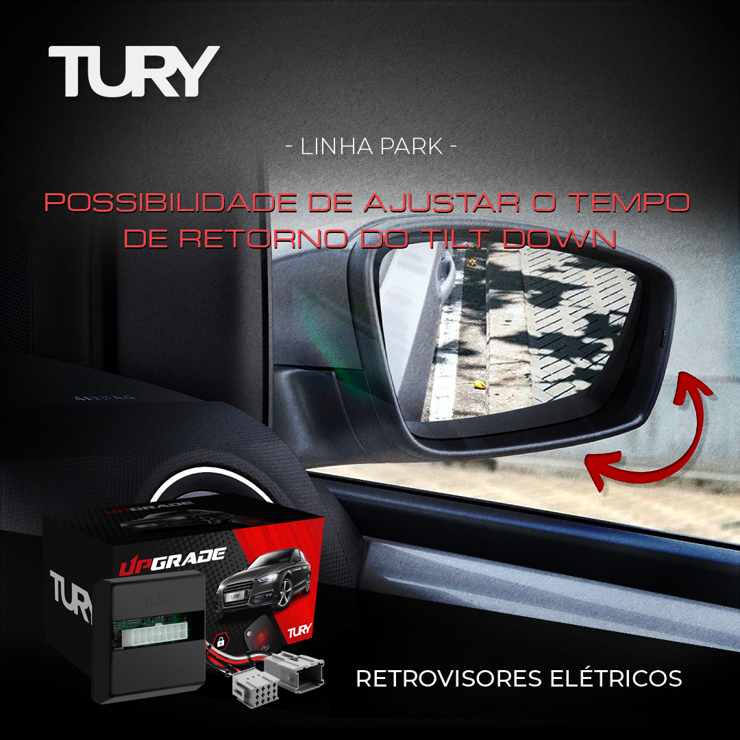 Modulo de Vidro Veloster 2013 2014 2015 2016 2017 + Teto Solar + Retrovisor e Tilt Down Tury