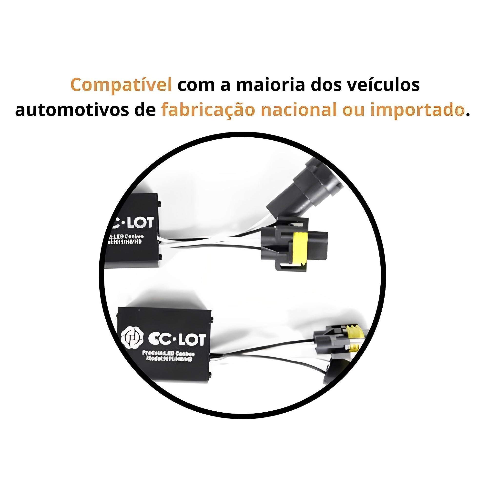 Par Canceller para faróis LED Canbus CClot modelo a escolher Modelo:H27
