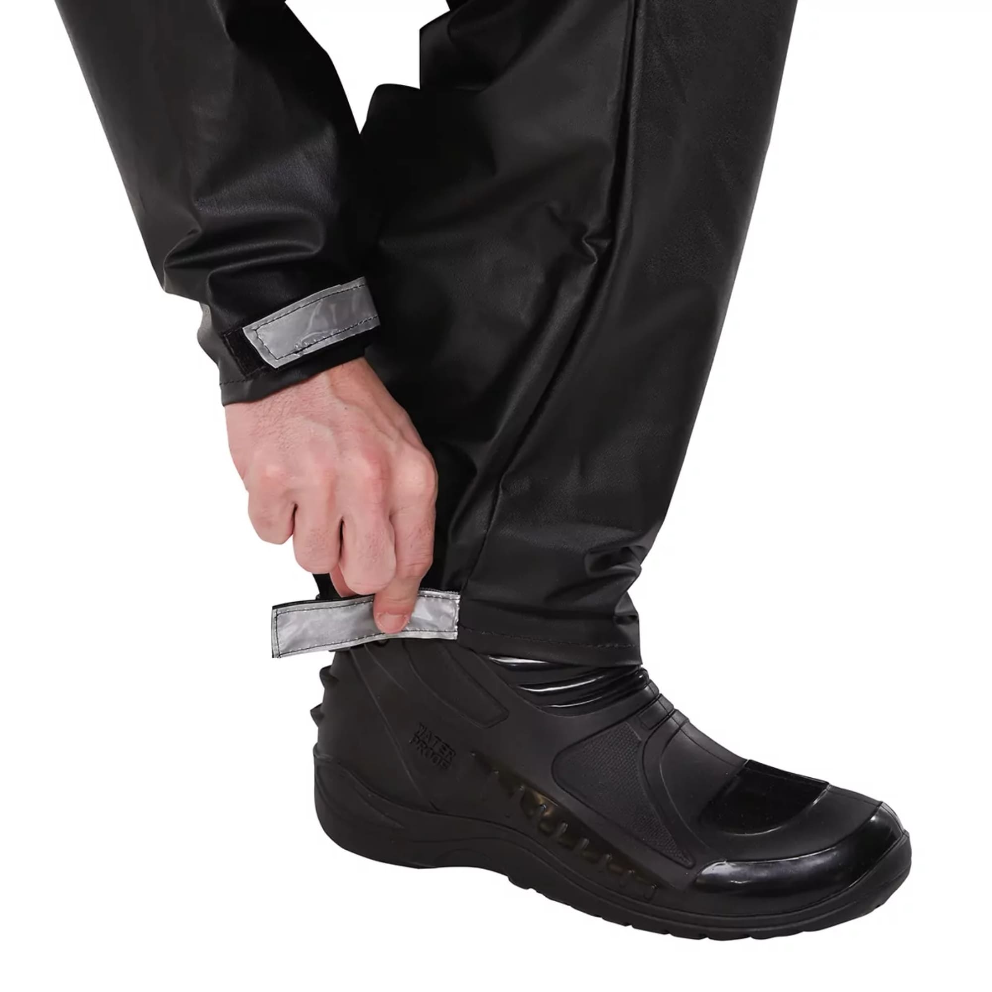 Conjunto Capa Chuva Pvc 0,30mm Bravo Gola Feminino Tamanho P Pioneira - 2200FEM-F-PRE-P