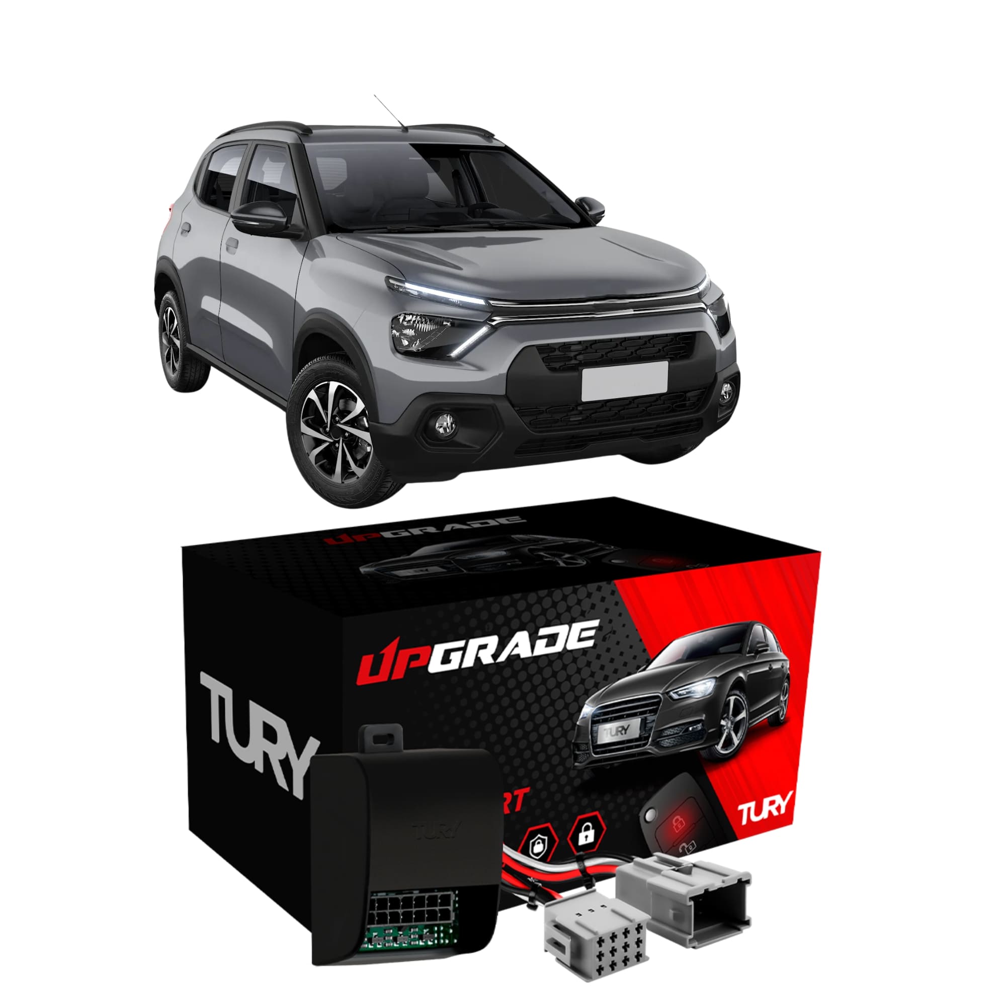 Módulo Inclinação de Retrovisor Compatível c/ Citroen C3 á Partir de 2022 Tury - PARK 1.0.0 EE