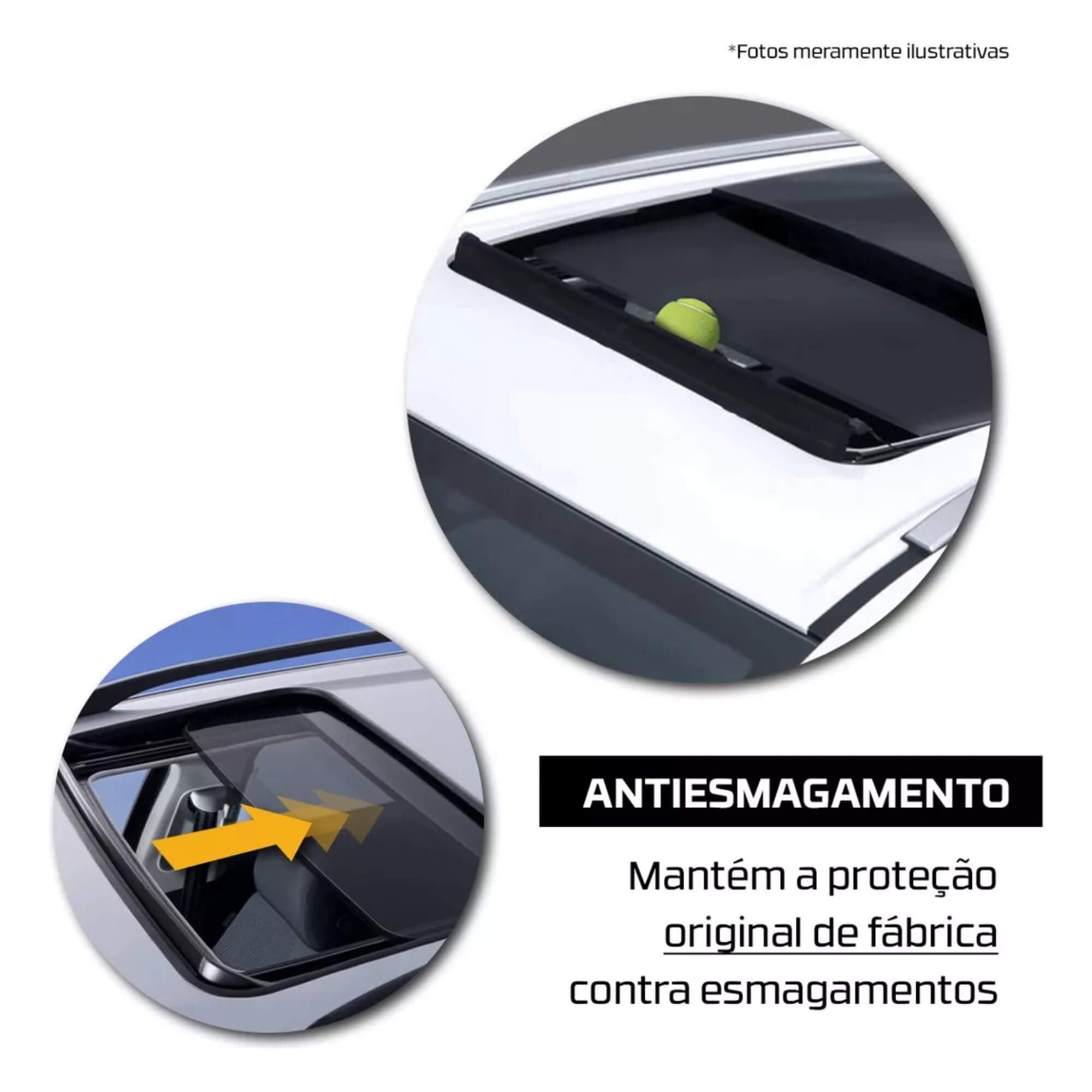 Módulo De Fechamento De Teto Solar Tury Sky 1.9 R