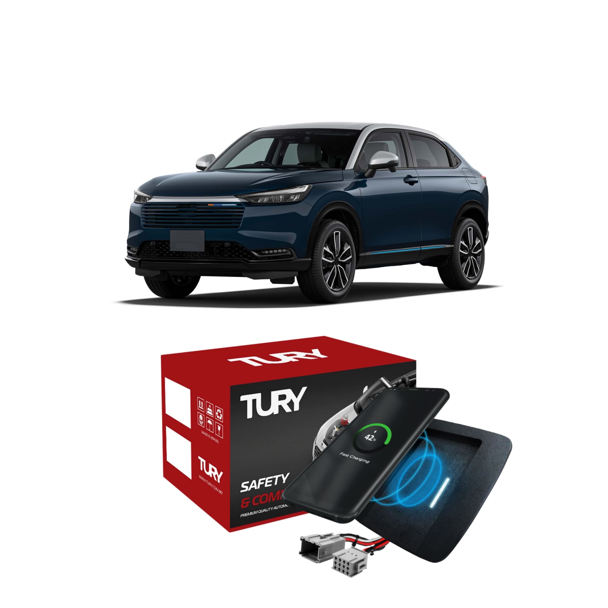 Módulo Carregador Indutivo Sem Fio HRV á Partir de 2023 Tury - ICHARGER1.0S