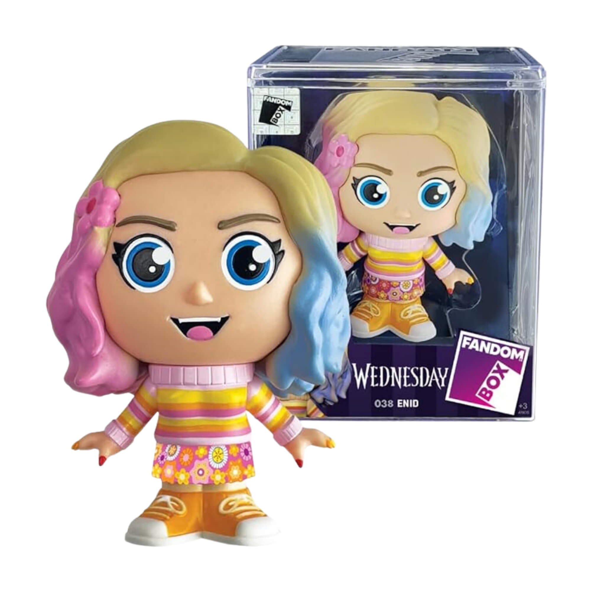 Boneco Brinquedo Infantil Fandom Box Enid Wandinha Líder - 3387