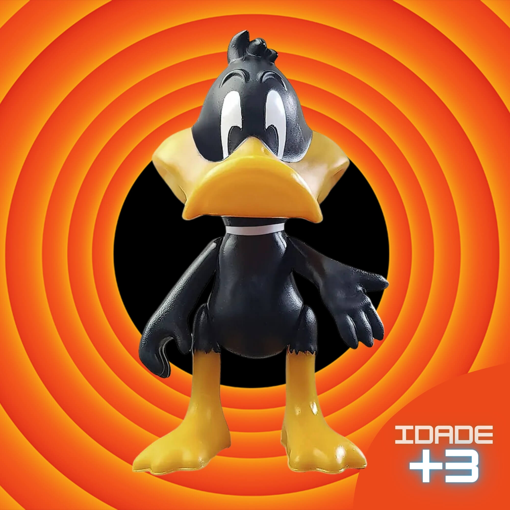 Boneco Brinquedo Infantil Fandom Box Patolino Looney Tunes Líder - 3247
