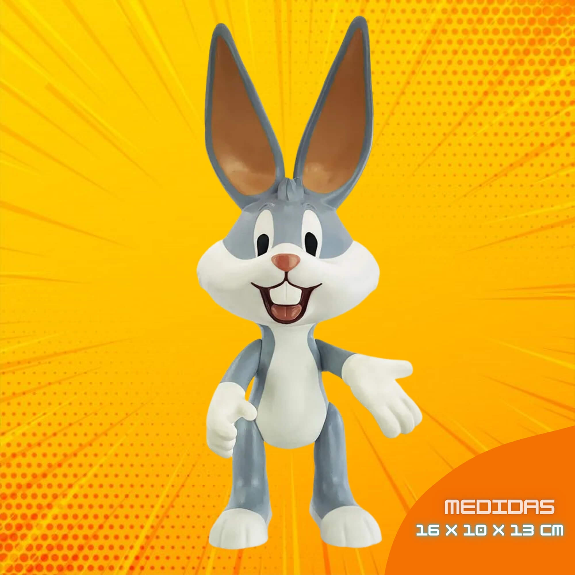 Boneco Brinquedo Infantil Fandom Box Pernalonga Looney Tunes Líder - 3246